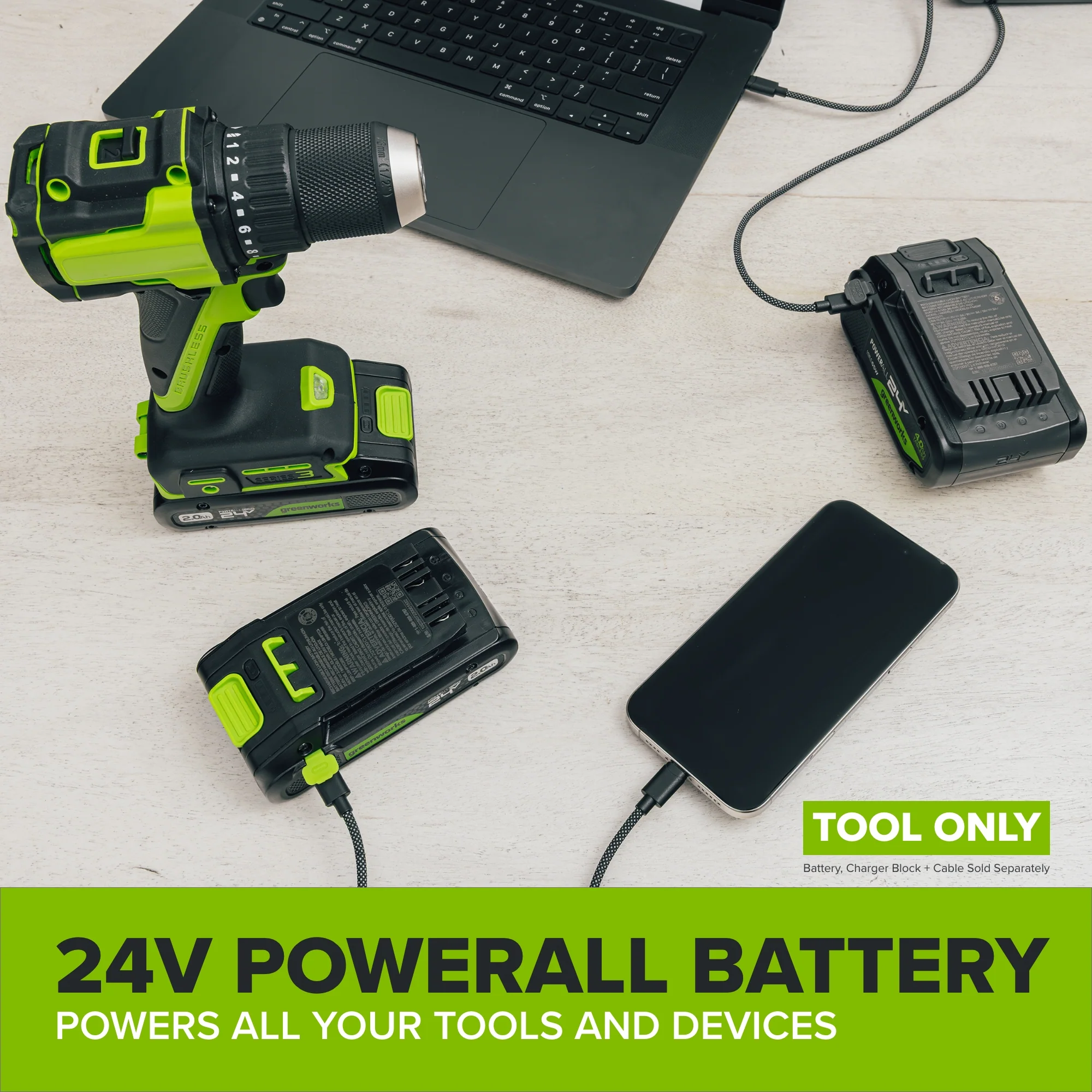 24V 10" Cordless Battery Buffer and Polisher (Tool Only) - Image 9