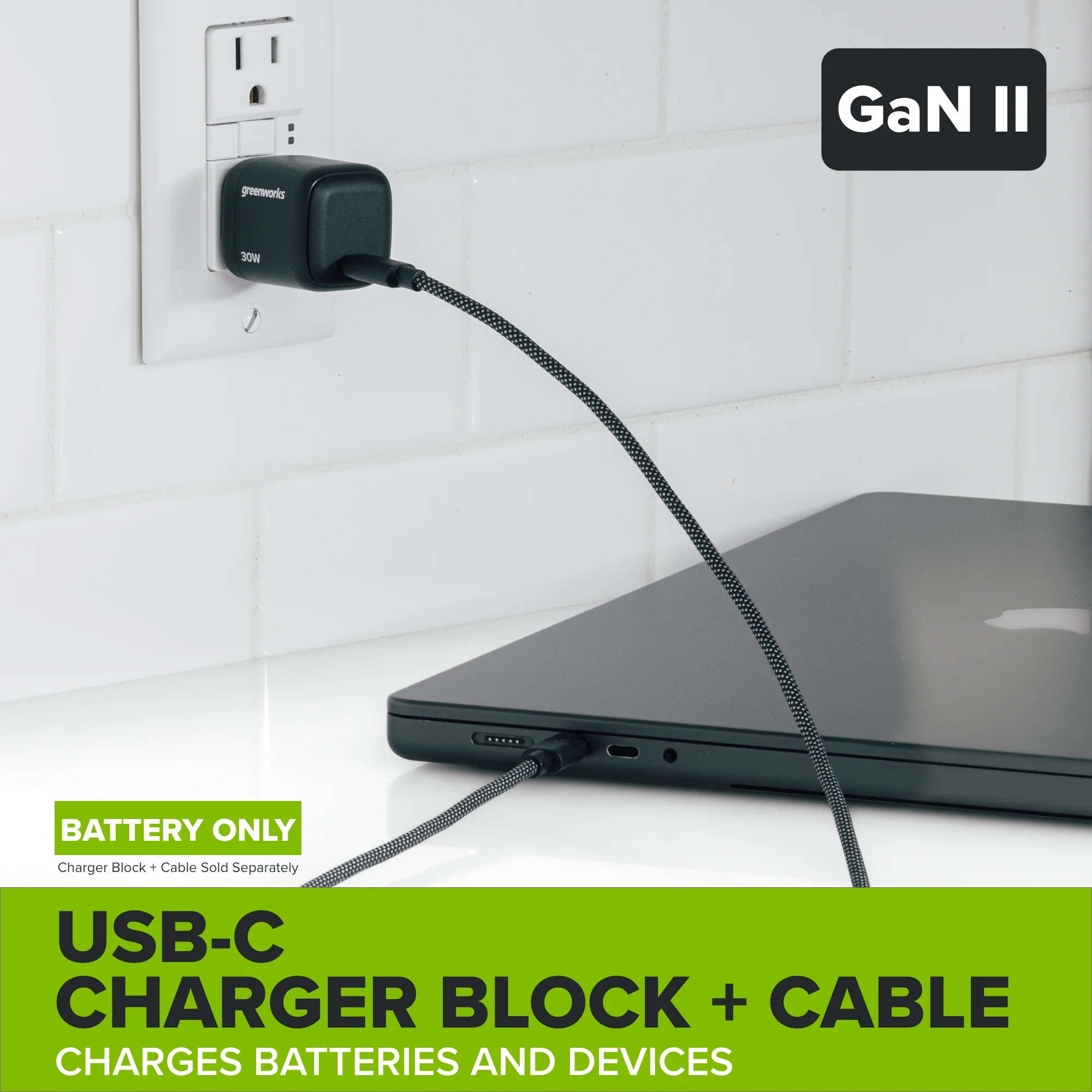 24V PowerAll High Power 2.0 Ah Battery with Bi-Directional 65W USB-C Charging Port - Image 5