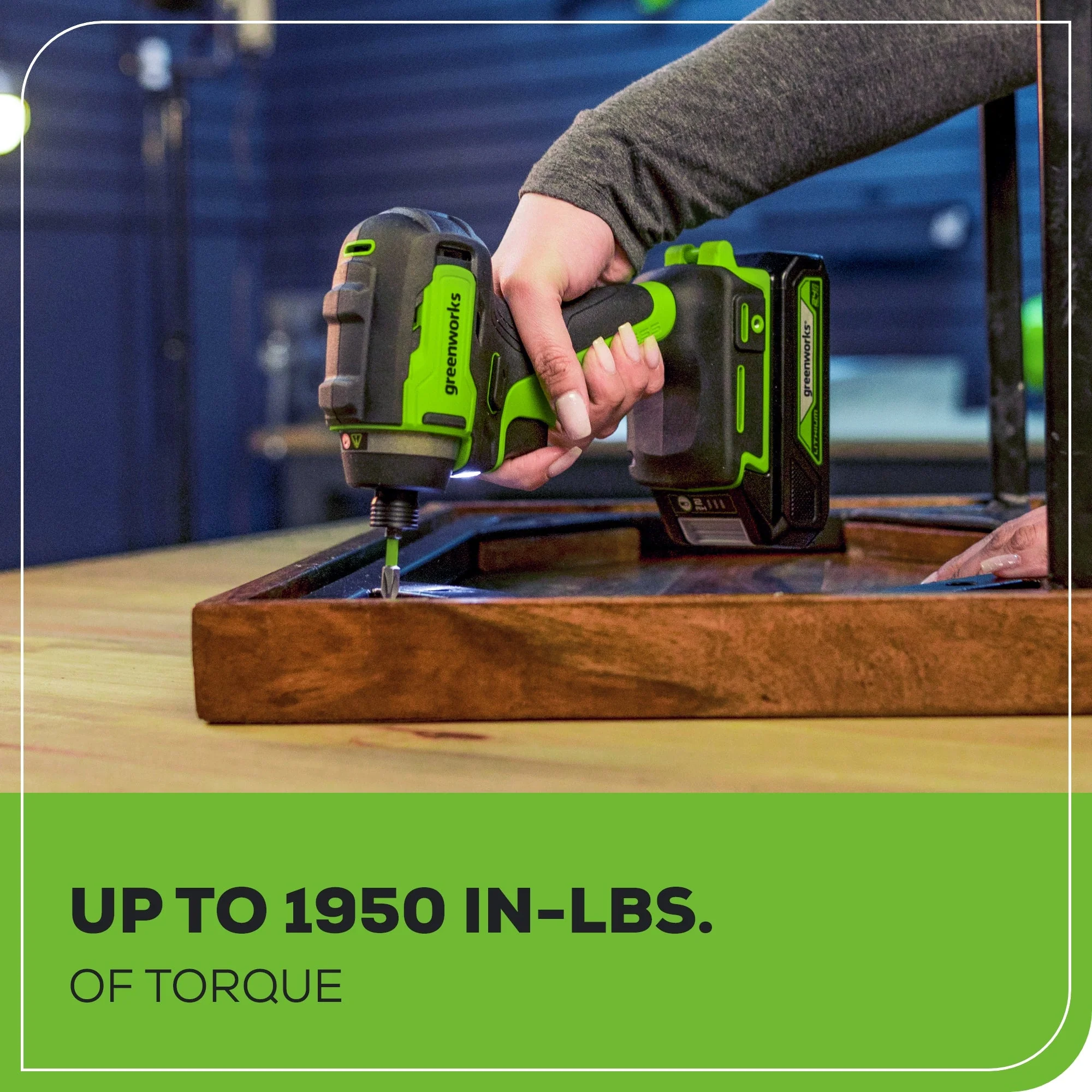 24V 1/4" 1950 in/lbs Brushless Impact Driver (Tool Only) - Image 7