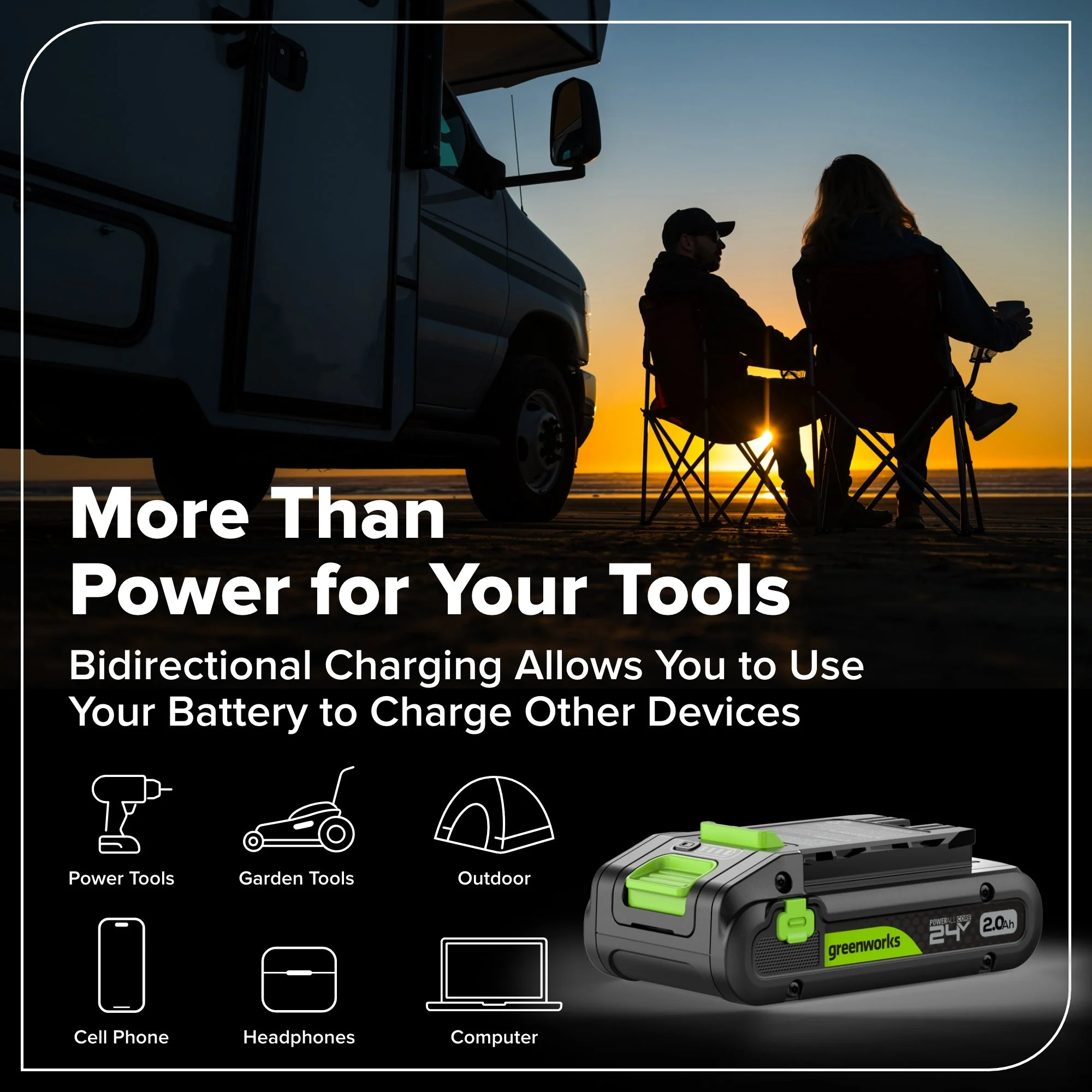 24V Brushless 1/2" 400 in/lbs Drill / Driver and 6.5" Circular Saw Combo Kit w/ (2) 2.0Ah USB-C Batteries and 65W USB-C Fast Charger - Image 19