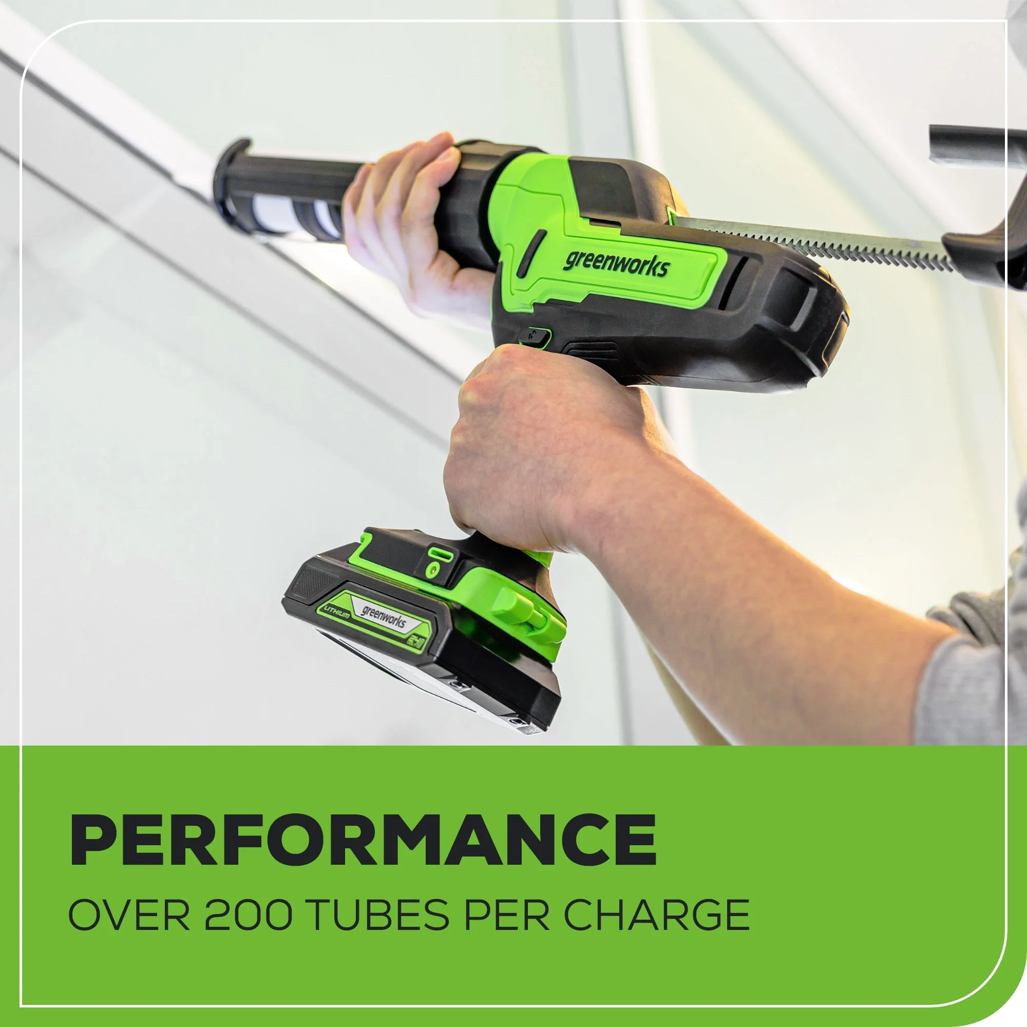 24V Cordless Battery Caulk Gun (Tool Only) - Image 5