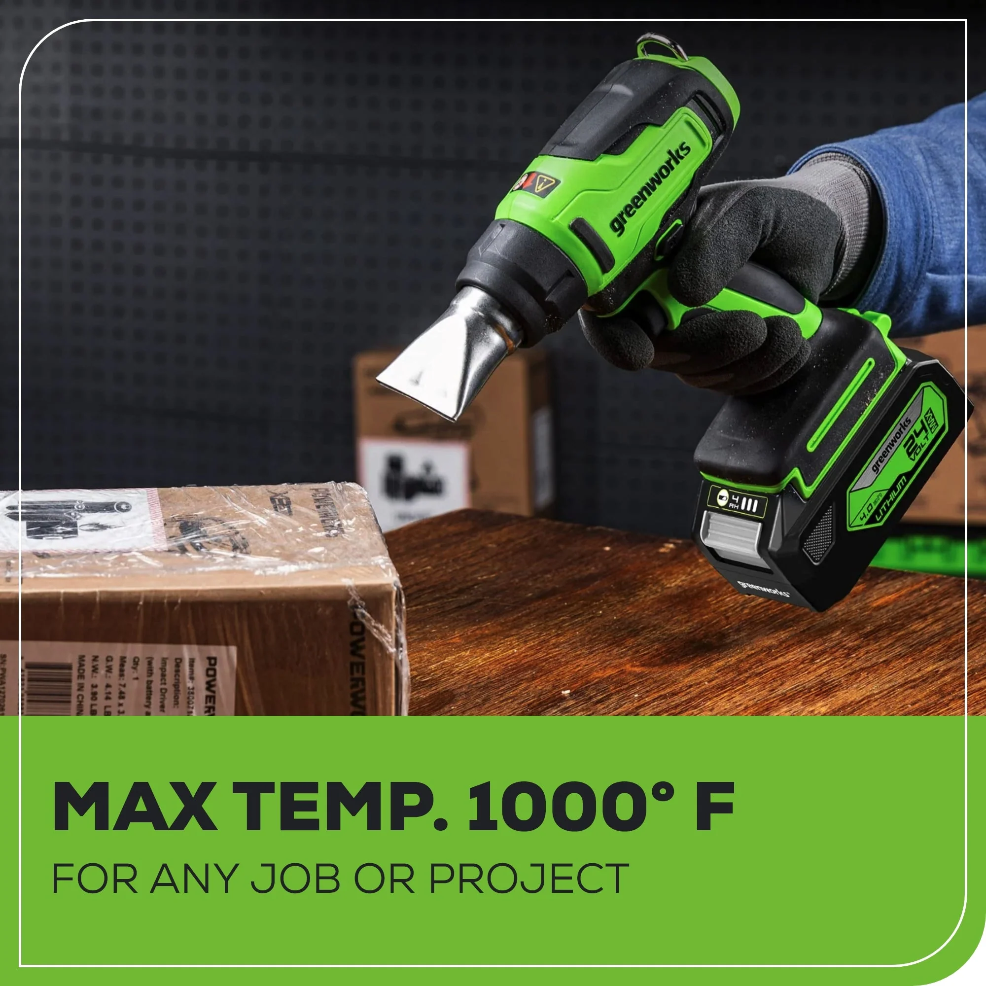 24V Cordless Battery Heat Gun (Tool Only) - Image 4