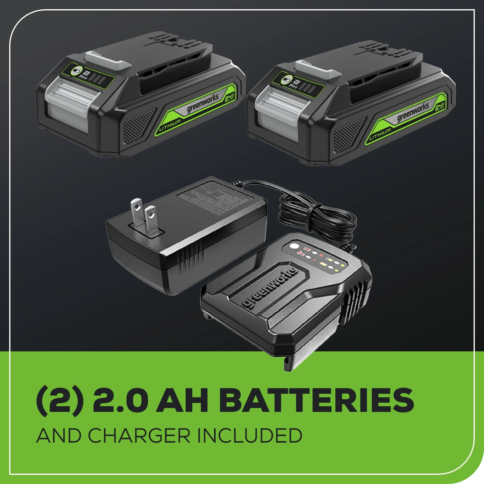 24V 1/4" 1950 in/lbs Brushless Impact Driver Kit: (2) 2.0 Ah Batteries, Charger, Bits and Tool Bag - Image 10