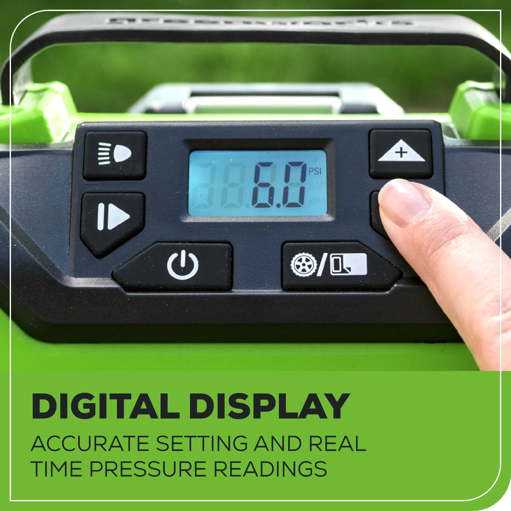 24V Cordless Battery Inflator (Tool Only) - Image 4