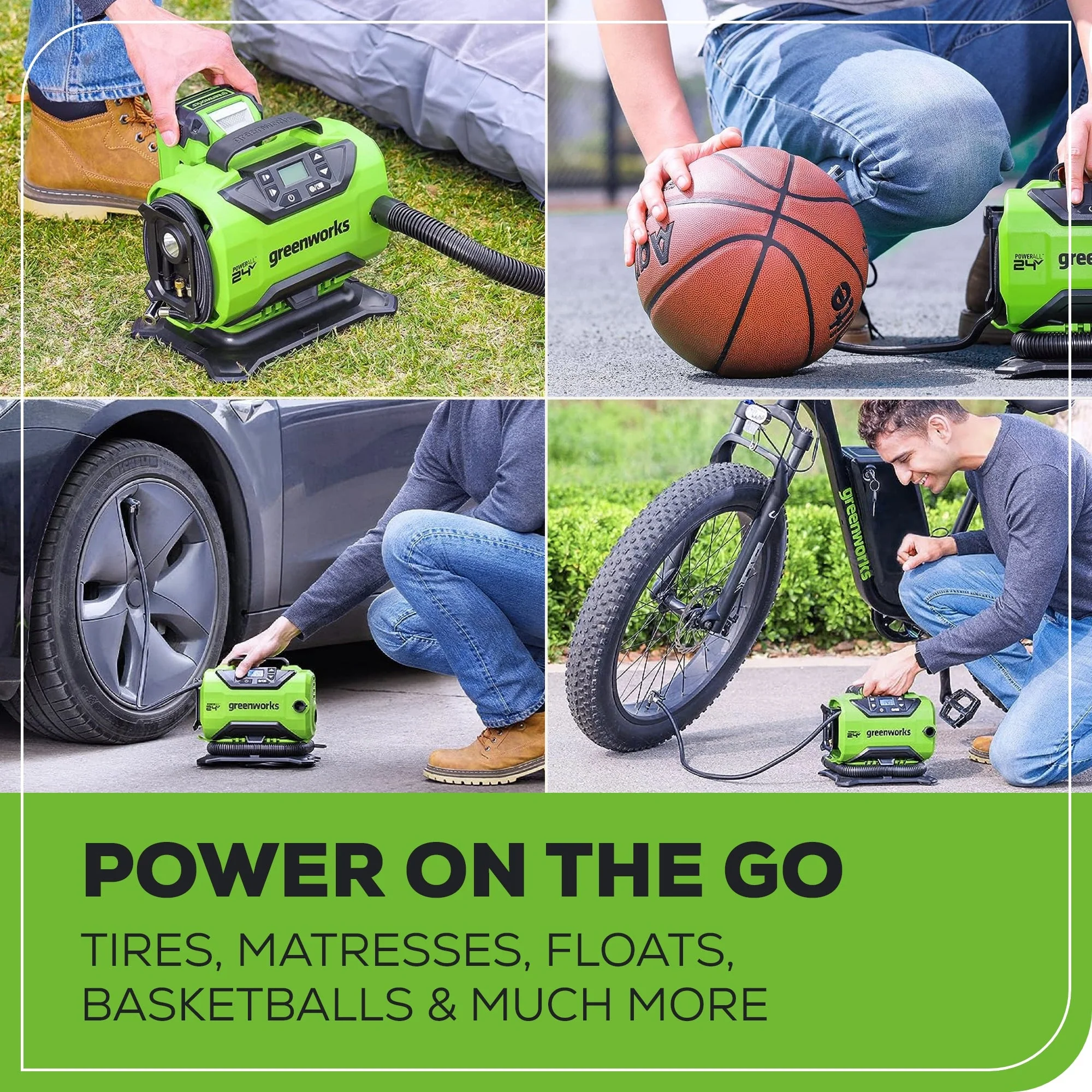 24V Cordless Battery Inflator (Tool Only) - Image 9