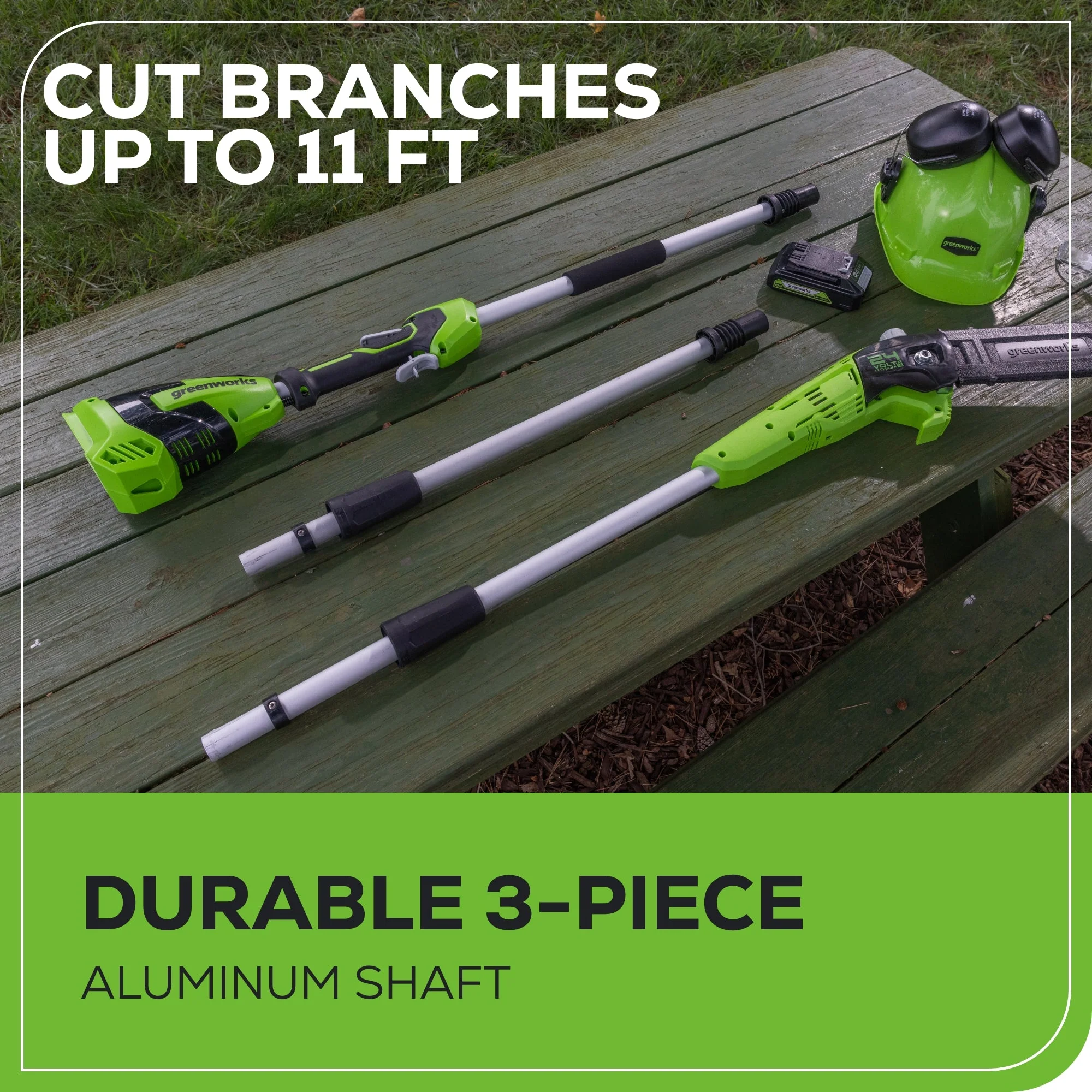 24V 8" Cordless Battery Pole Saw (Tool Only) - Image 9