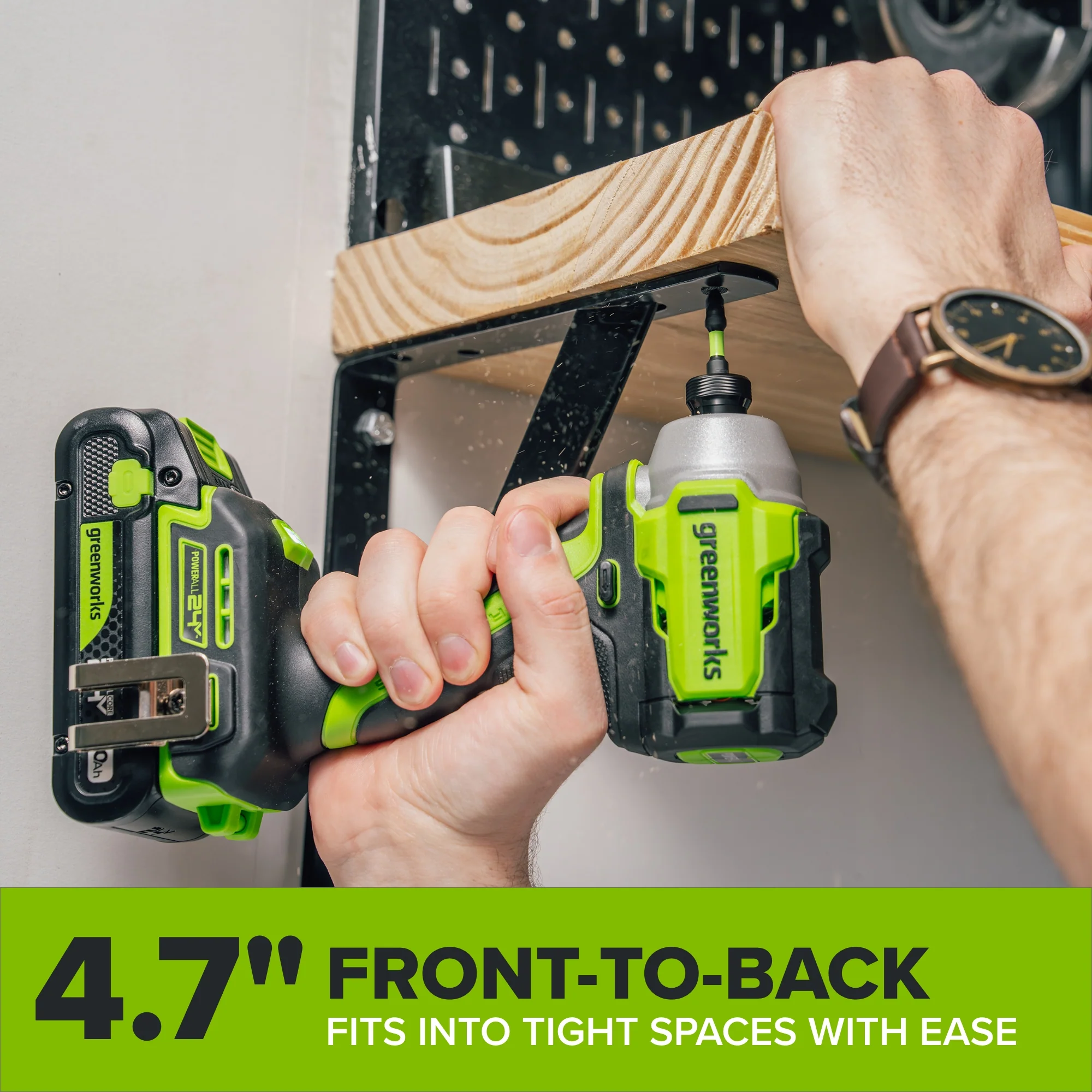 24V PowerAll Power Tool Combo Kit with (2) 2.0 Ah USB-C Batteries, 30W USB-C Charger Block, and 3' 100W USB-C Cable - Image 9