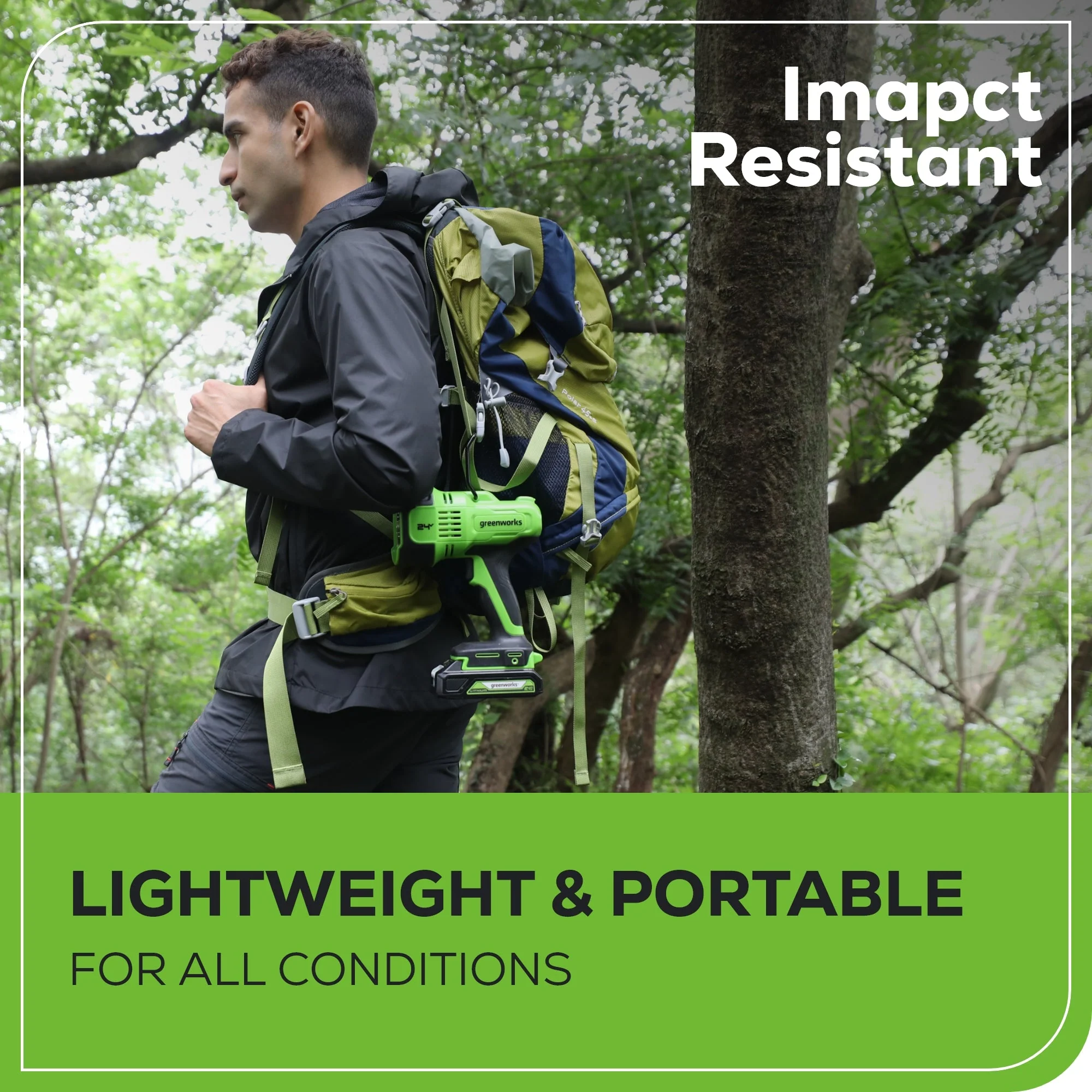 24V Cordless Battery Spot Light (Tool Only) - Image 7