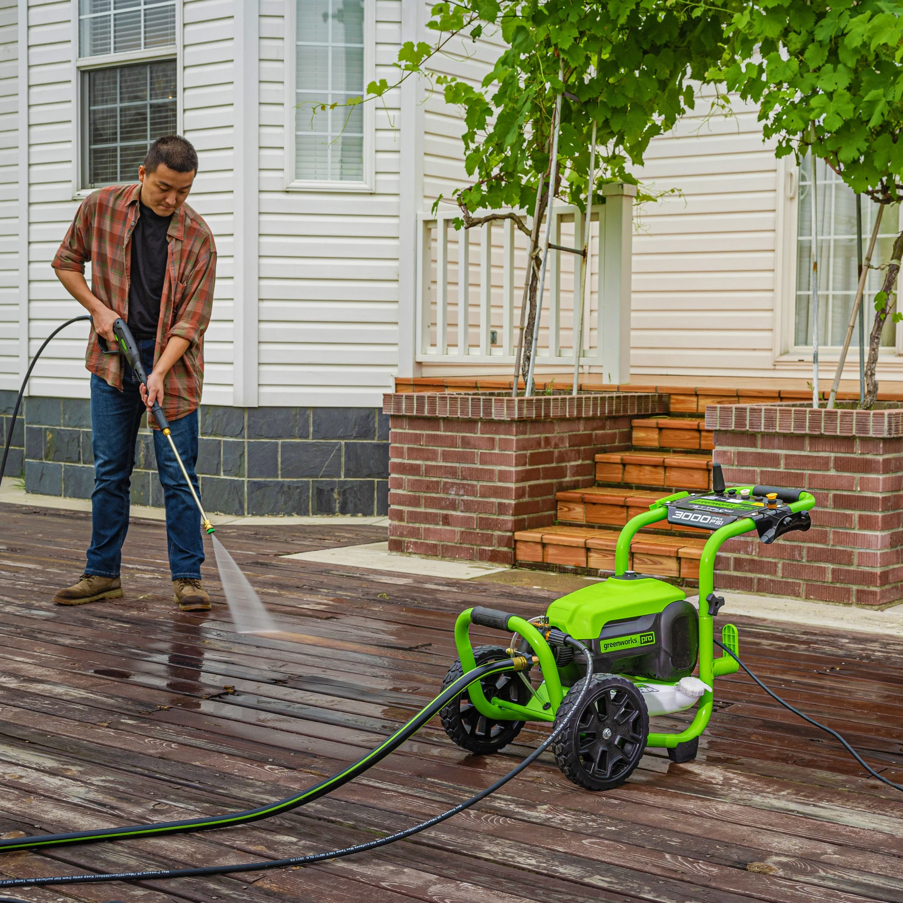 3000 PSI Pressure Washer, 15" Surface Cleaner and Extension Combo Kit - Image 6