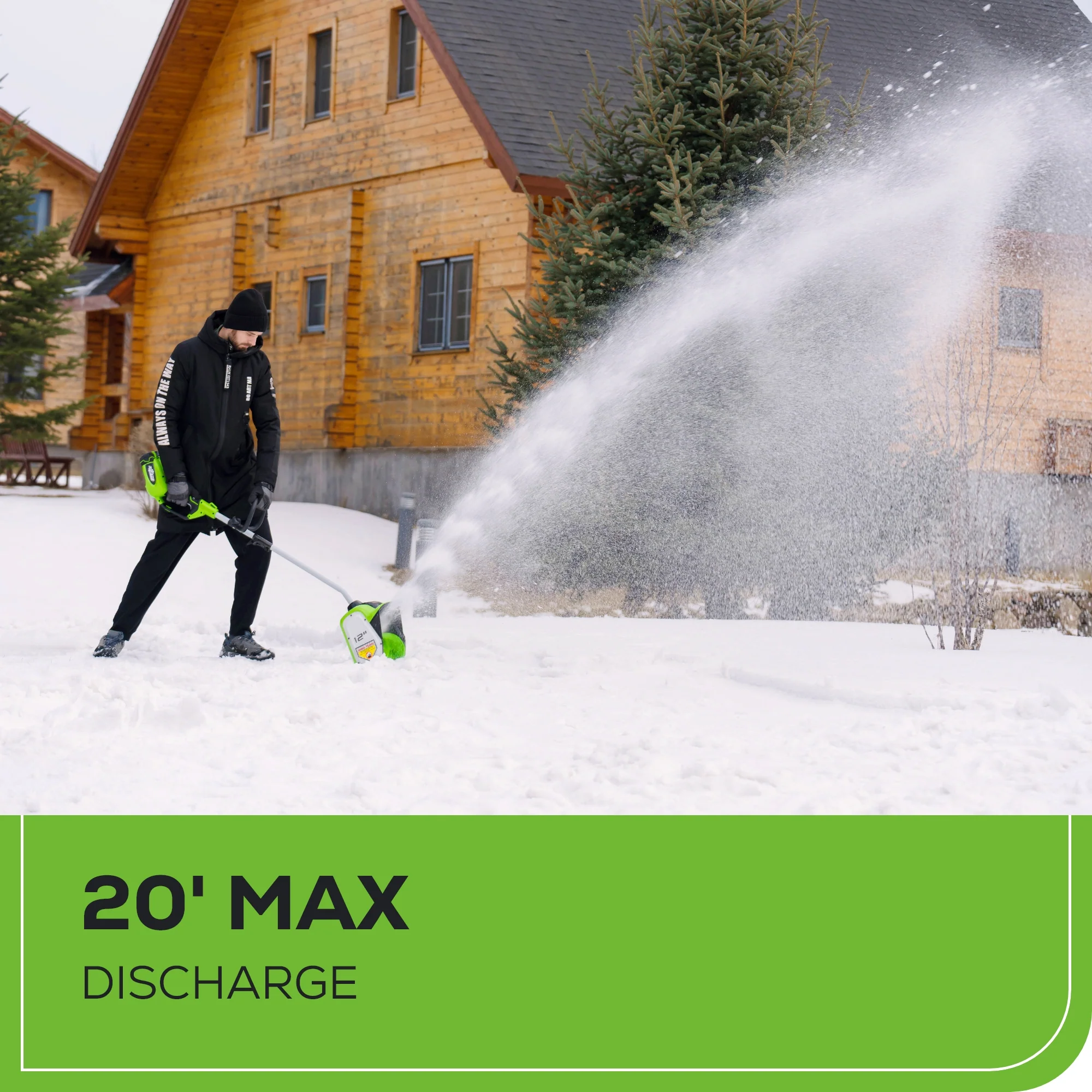 40V 12" Cordless Brushless Snow Shovel (Tool Only) - Image 6