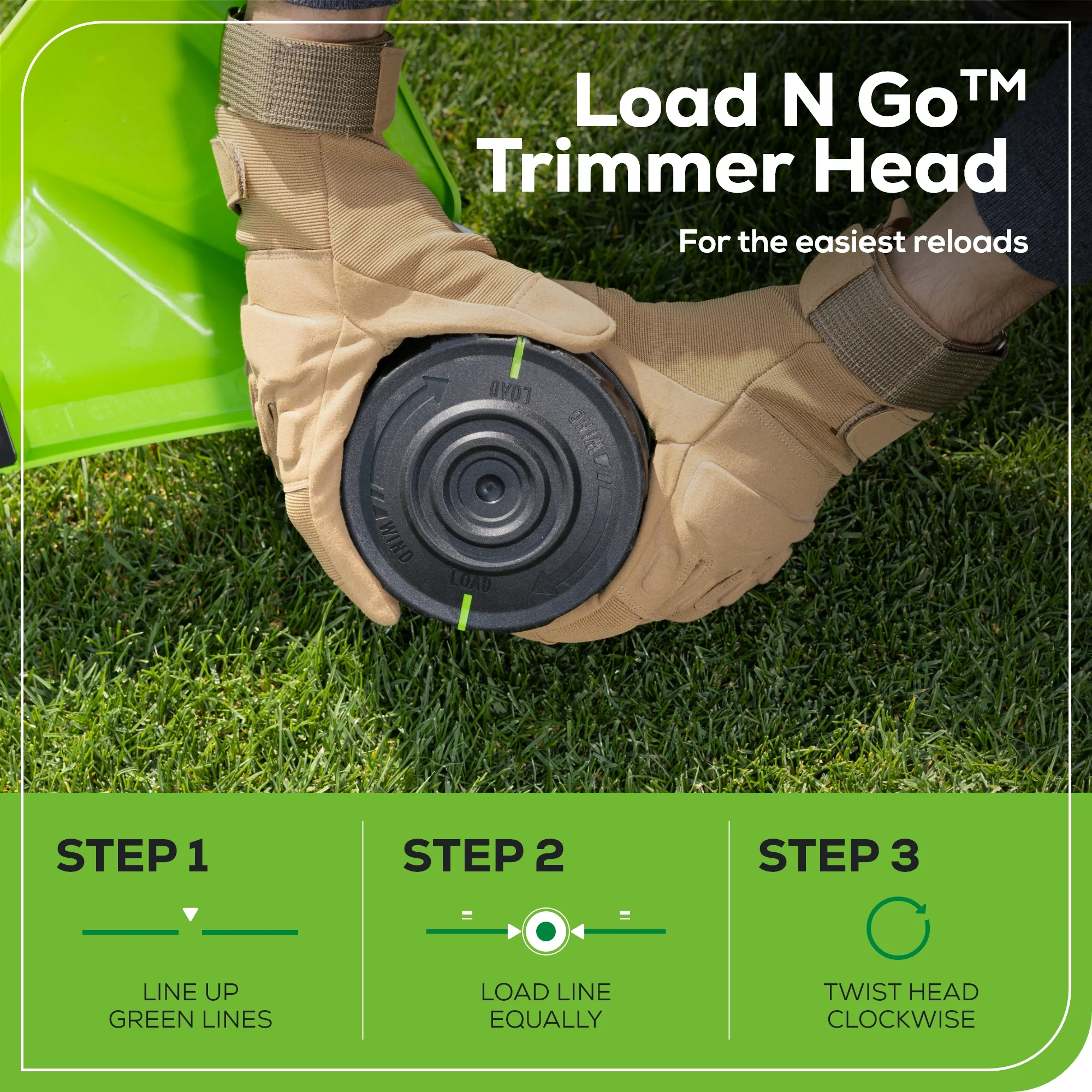 40V 17" Cordless Battery String Trimmer (Tool Only) - Image 6