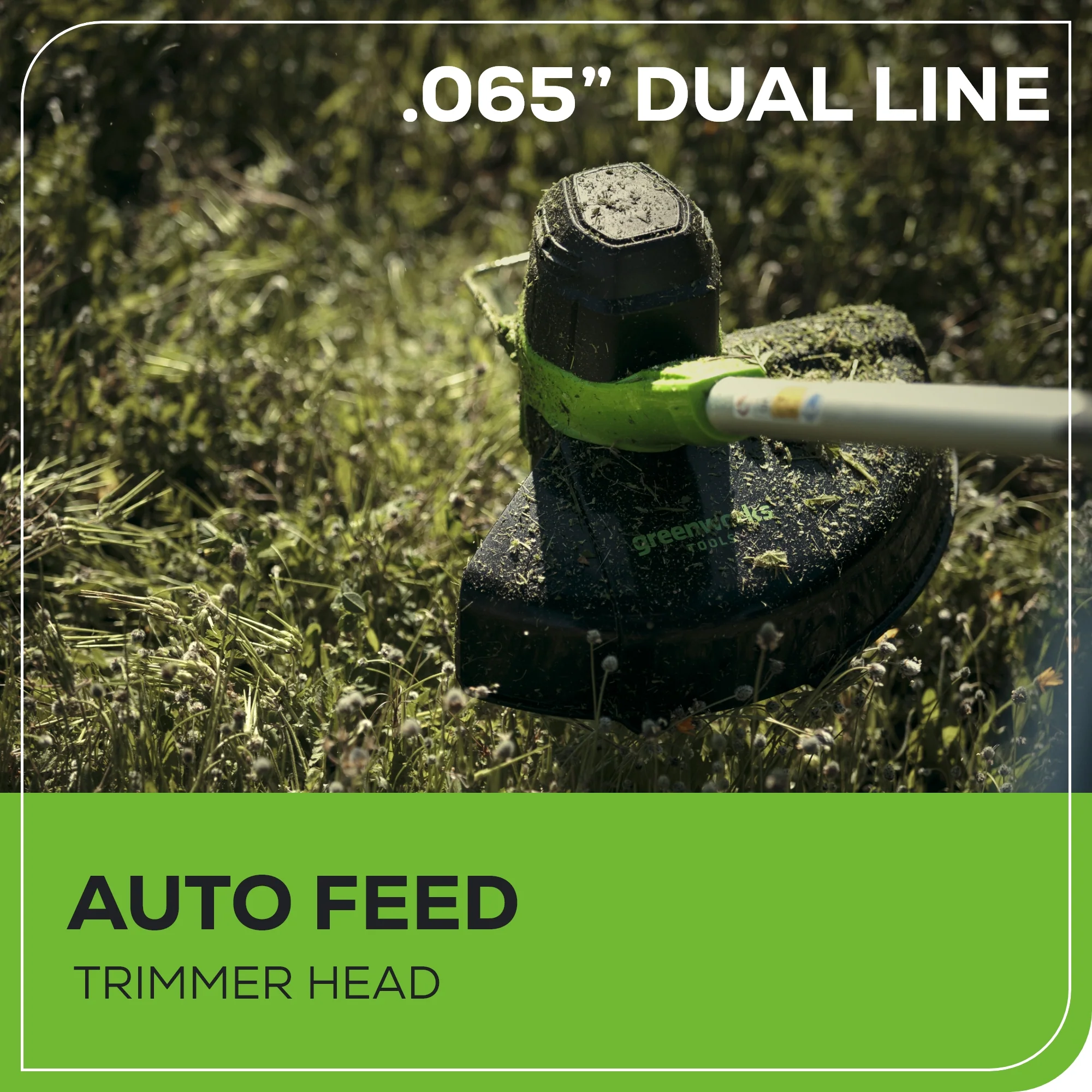 40V 12" Cordless Battery String Trimmer w/ 2.0 Ah Battery & Charger - Image 6