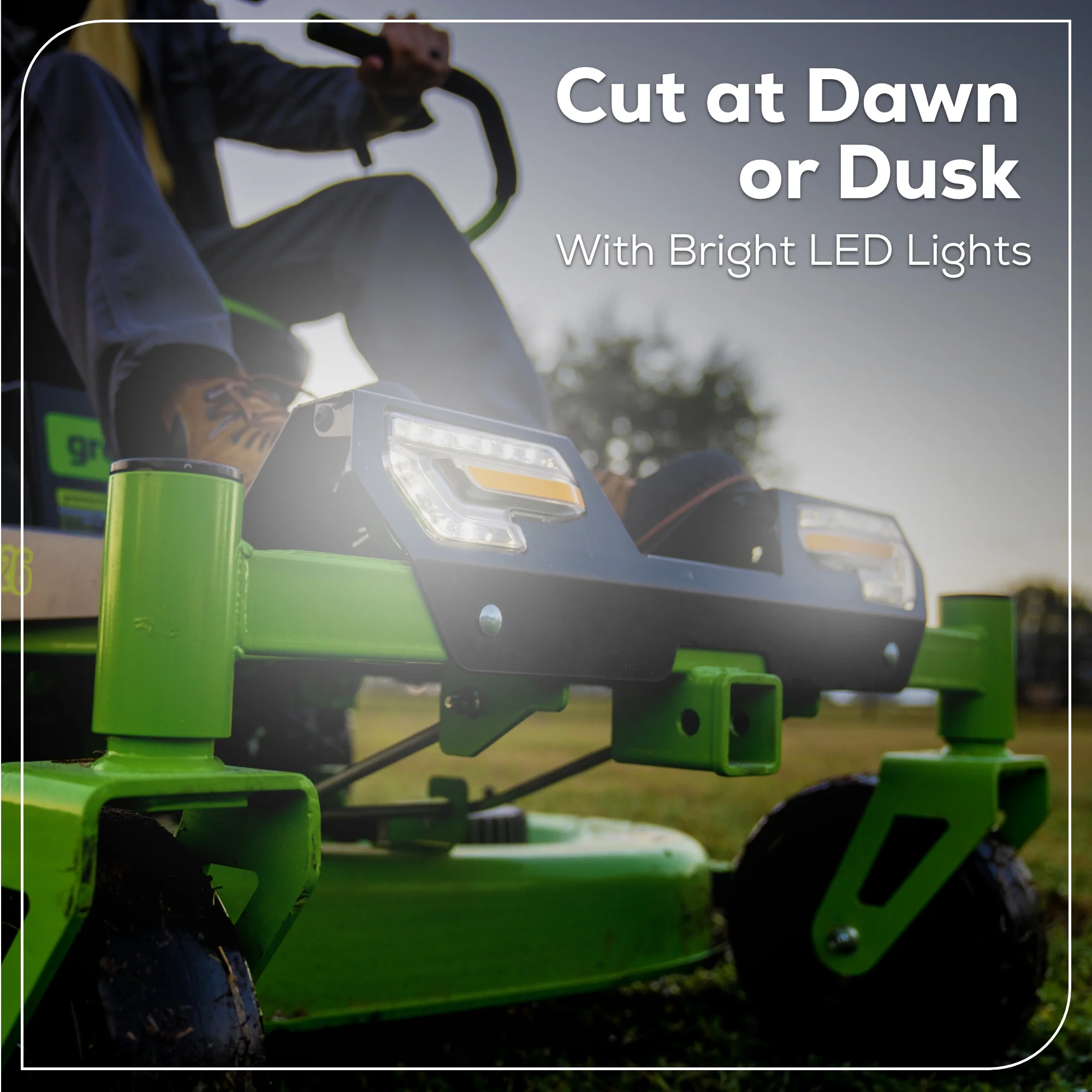 60V 42" Electric CrossoverZ Zero Turn Mower with (4) 8 Ah Batteries and (2) Dual-Port Turbo Chargers, CRZ4262 - Image 16