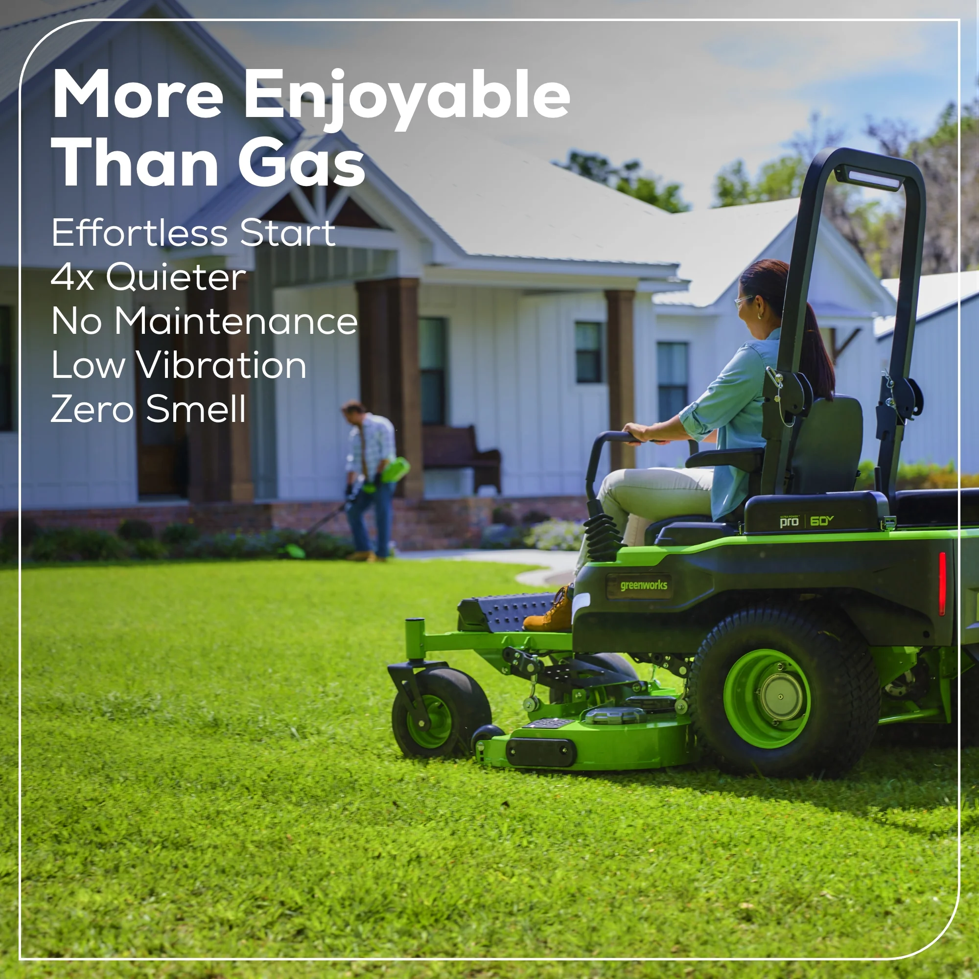 60V 54" MaximusZ Zero Turn Riding Mower: (2) 20.0 Ah (2) 8.0 Ah and (2) 4.0 Ah Batteries and 1.5kW Charger, MZ5461 - Image 12