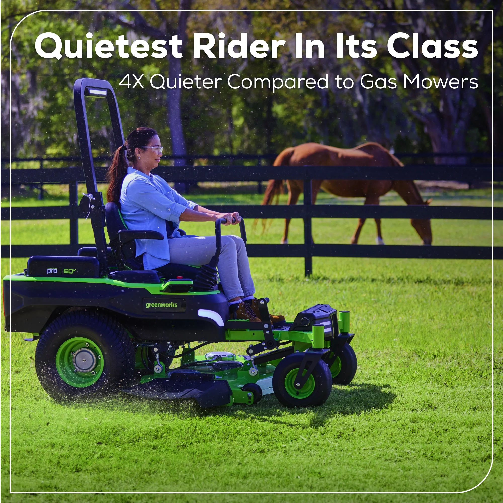 60V 54" MaximusZ Zero Turn Riding Mower: (2) 20.0 Ah (2) 8.0 Ah and (2) 4.0 Ah Batteries and 1.5kW Charger, MZ5461 - Image 13