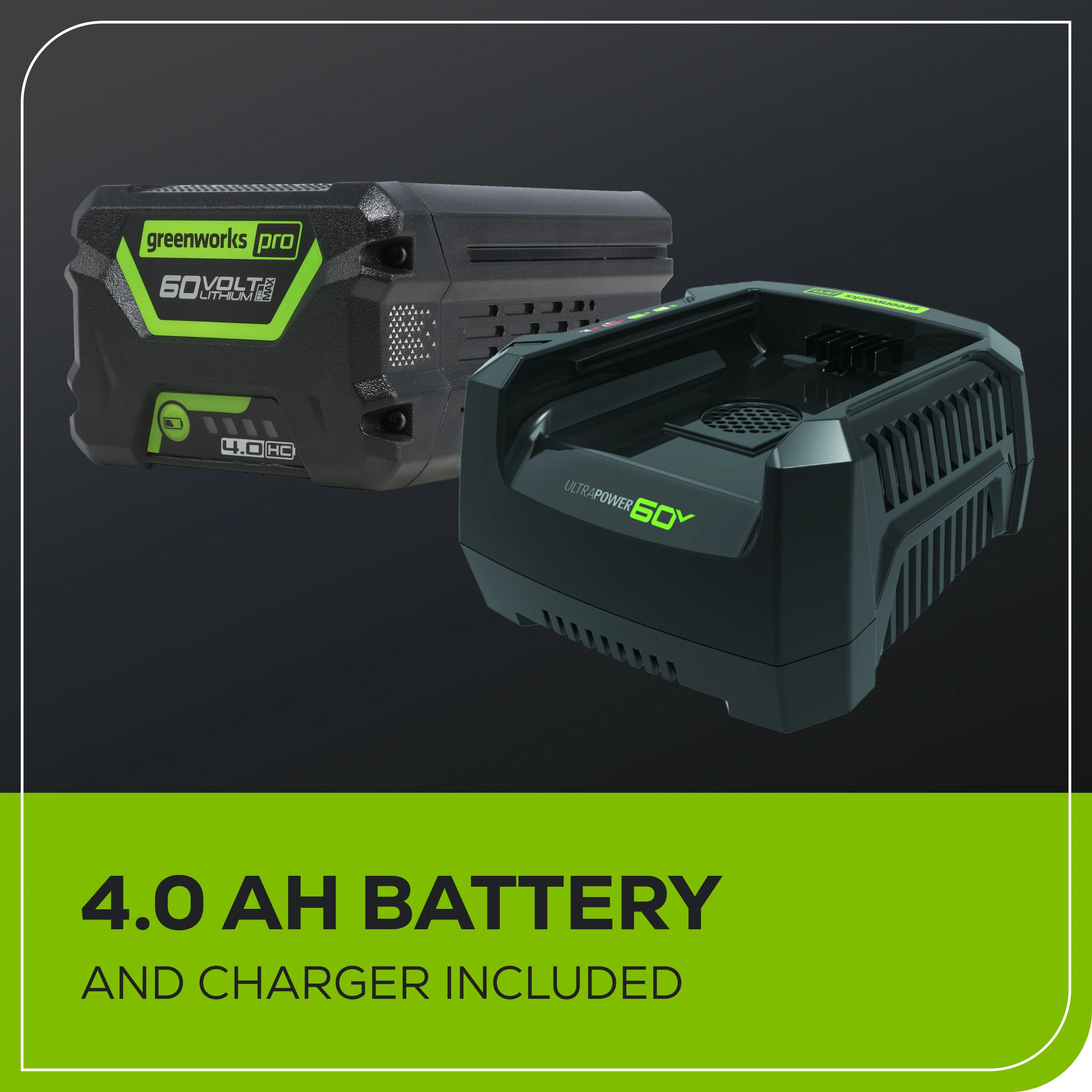 60V 18" Cordless Battery 2.0kW Chainsaw w/ 4.0 Ah Battery & Charger - Image 10