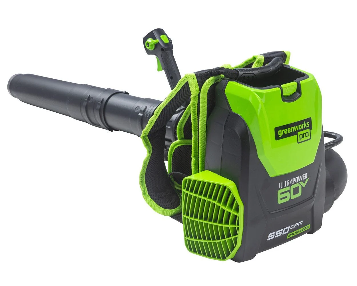 60V 550 CFM Cordless Battery Backpack Blower w/ 5.0Ah Battery & Charger - Image 5