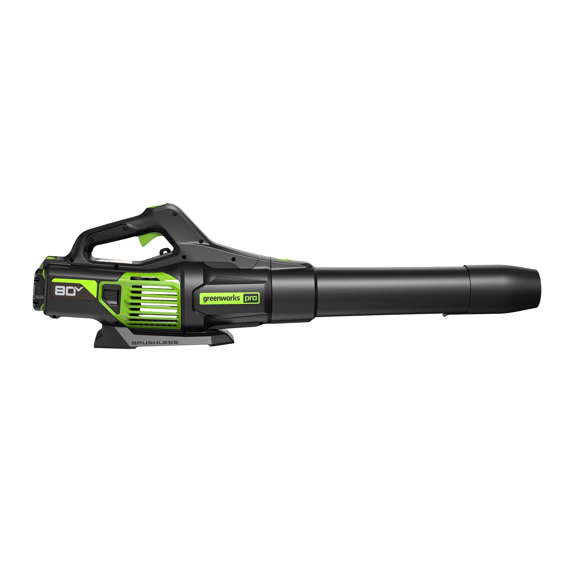 80V 16" Cordless Battery String Trimmer and 730 CFM Leaf Blower Combo Kit: 2.5 Ah Battery and Charger - Image 7