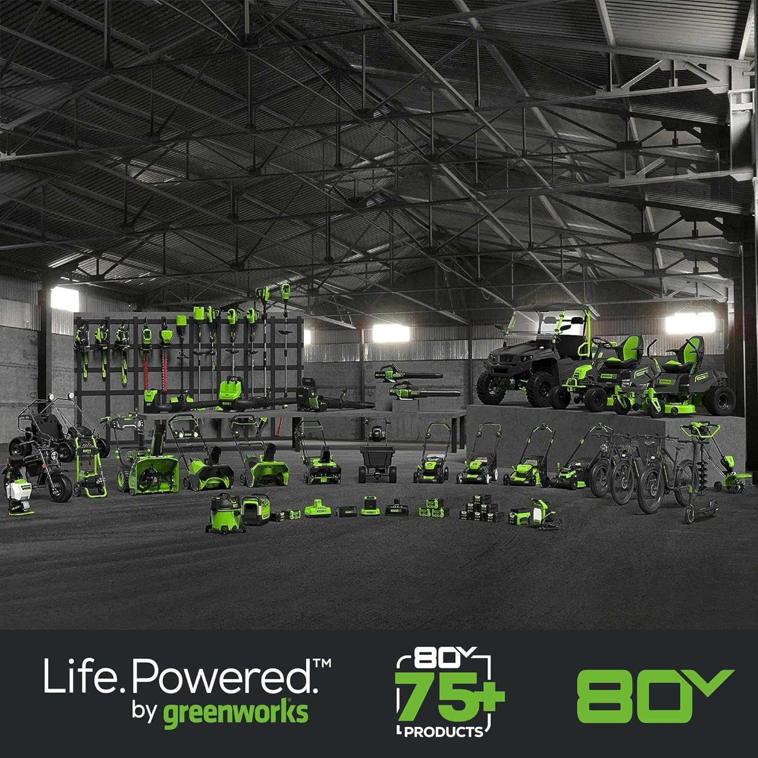 80V 21" Brushless 3-in-1 Push Lawn Mower: 4.0 Ah Battery and Charger, LM2138 - Image 17