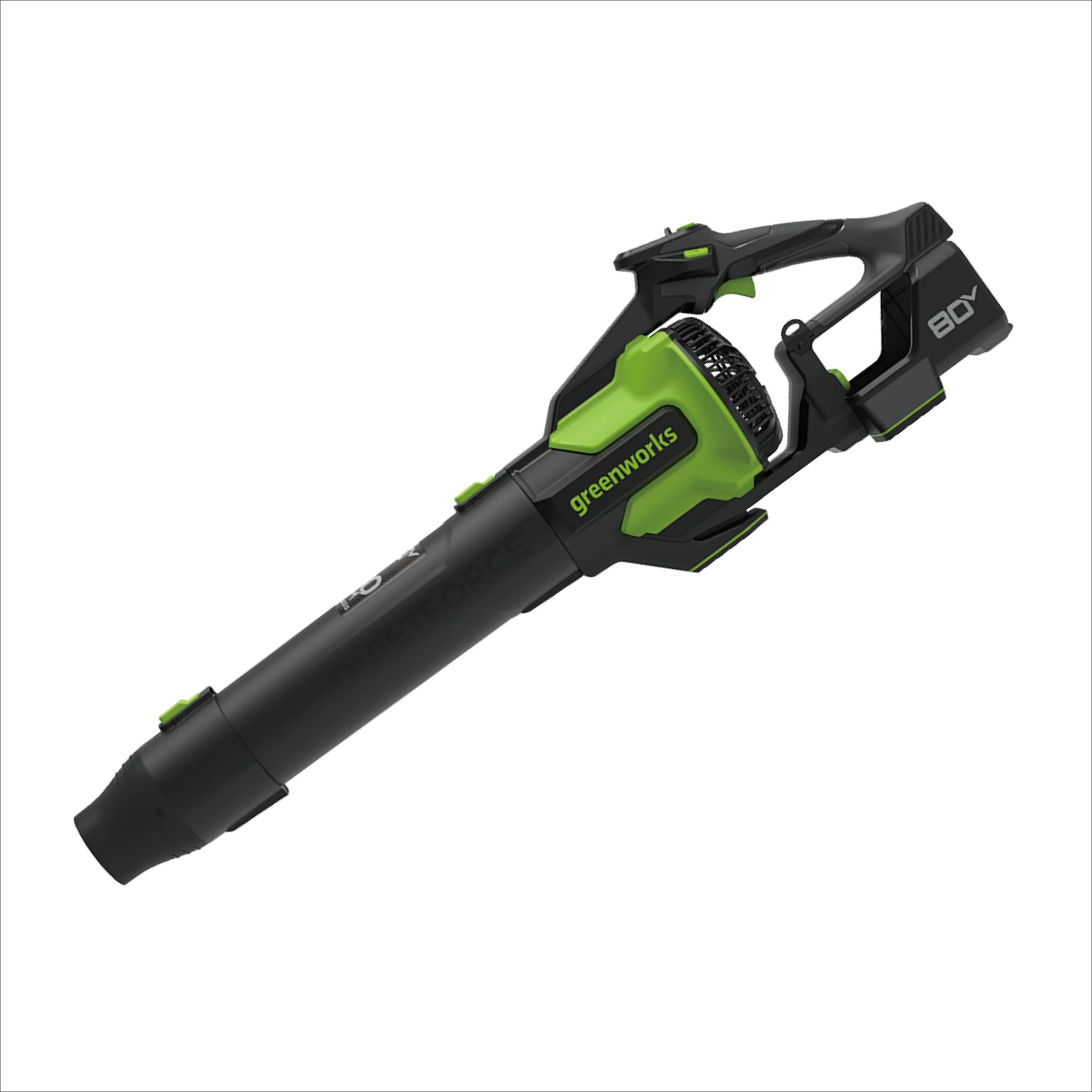 80V 17" Cordless Battery String Trimmer and 730 CFM Leaf Blower Combo Kit: 3.0Ah Battery and Charger - Image 3