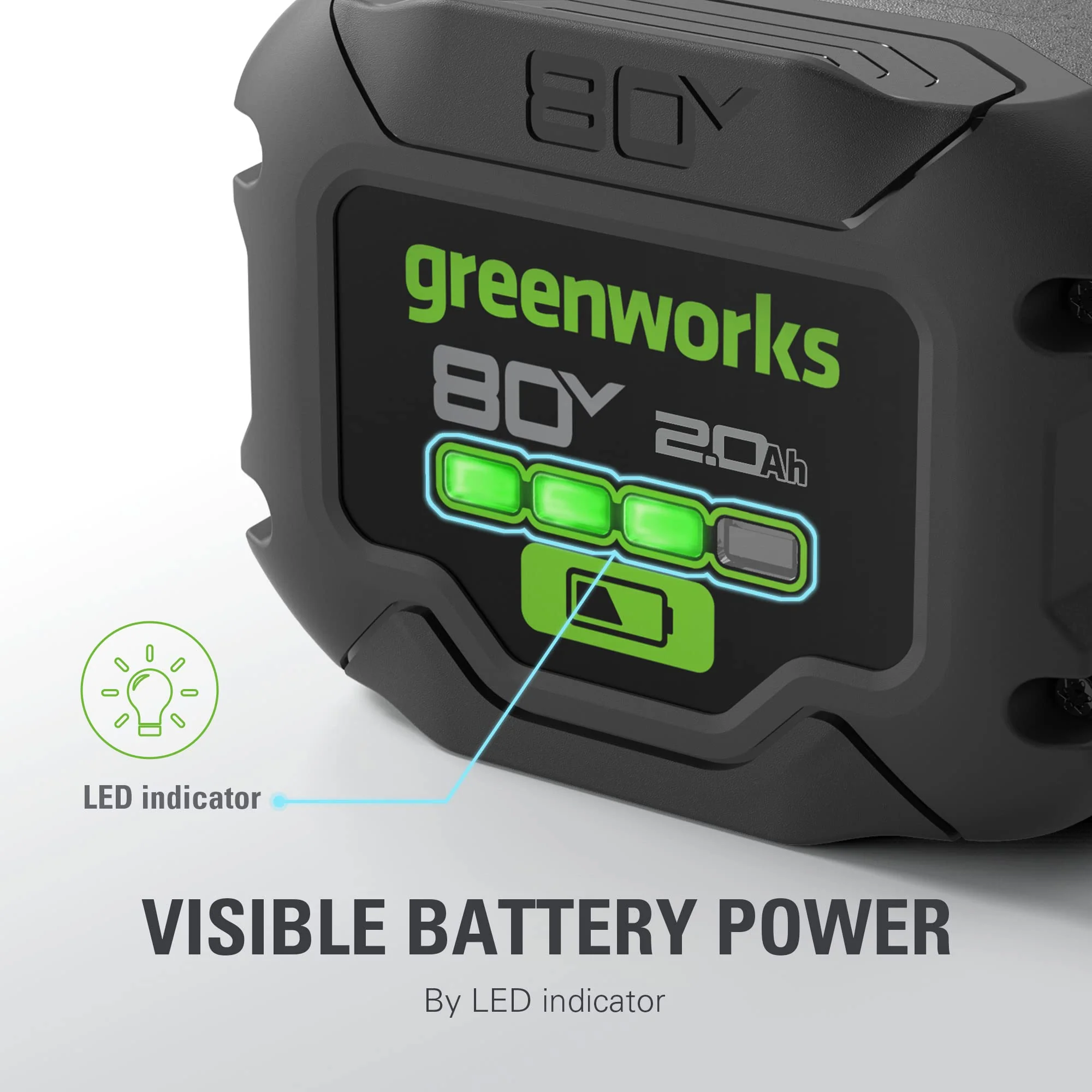 80V 2.0 Ah Lithium-Ion Battery - Image 3