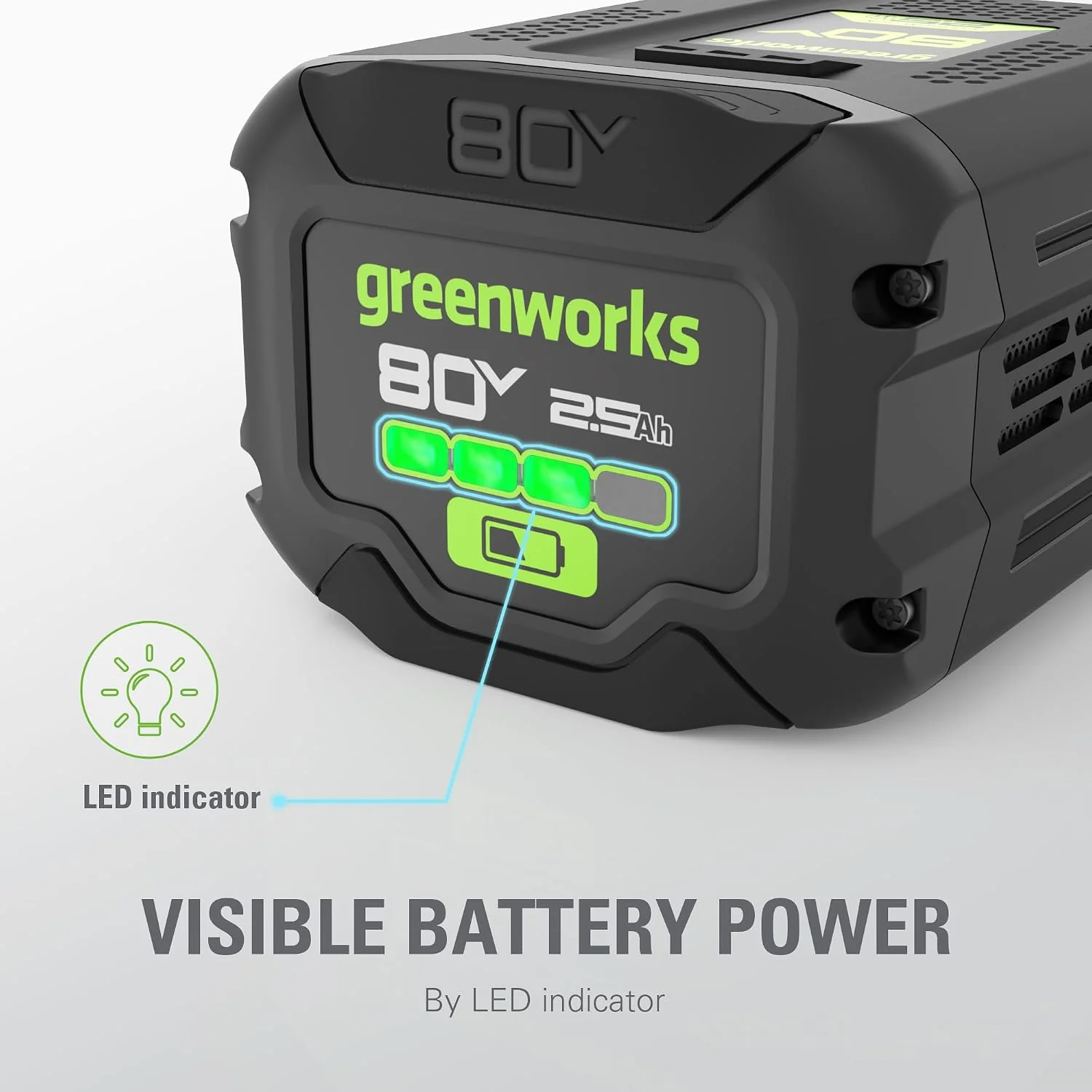 80V 2.5 Ah Lithium-Ion Battery - Image 6