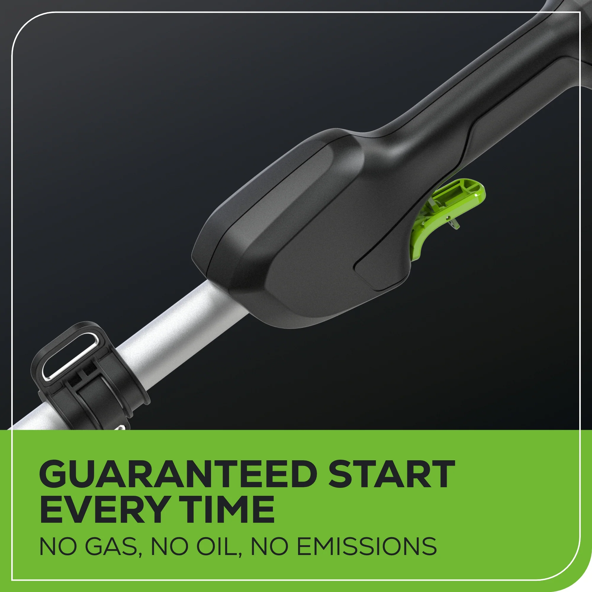 80V 20" Cordless Battery Pole Hedge Trimmer (1.2" cut, 4000 SPM): 2.0 Ah Battery and Charger - Image 6