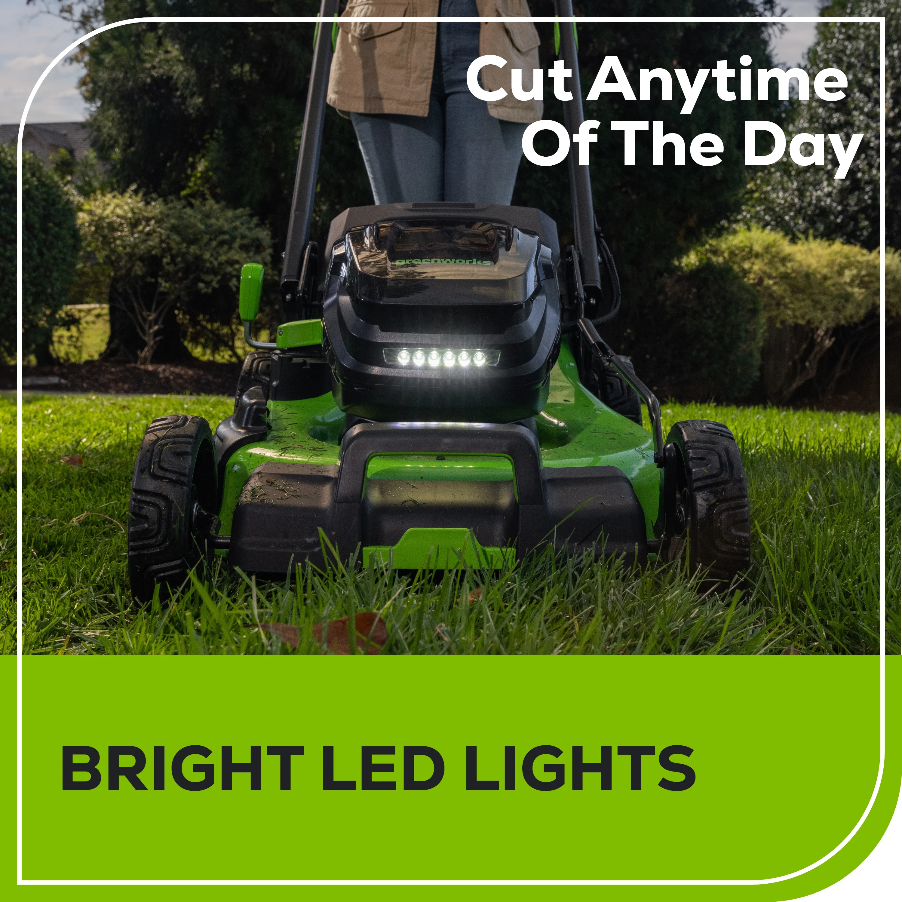 80V 22" Cordless Battery Dual Blade Self-Propelled Lawn Mower: (2) 4.0 Ah Batteries and Rapid Charger, LM2208S - Image 11