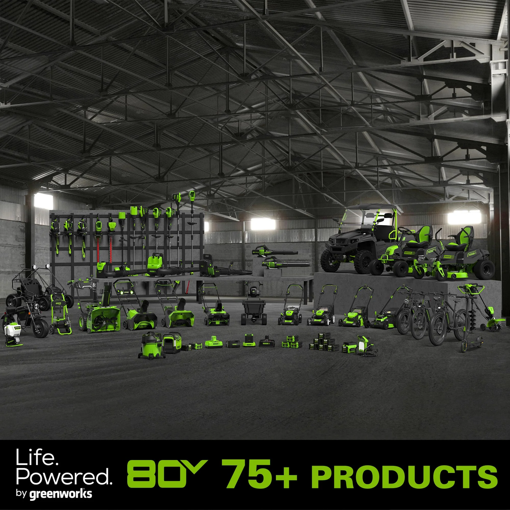 80V 610 CFM Cordless Battery Backpack Blower ,5Ah Battery and Rapid Charger - Image 10