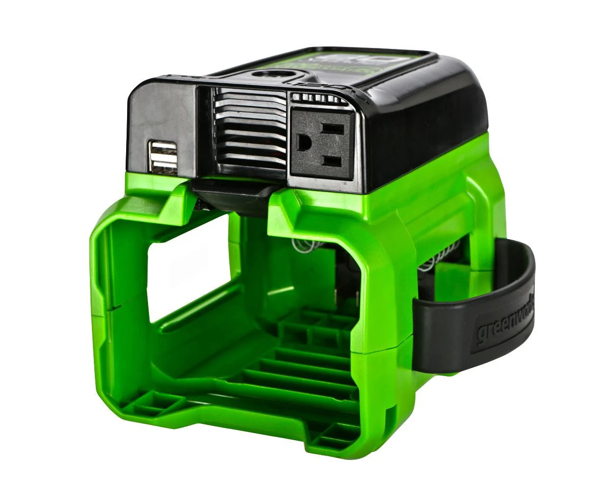 80V Cordless Battery 300 Watt Power Inverter, 2Ah Battery and Charger - Image 2