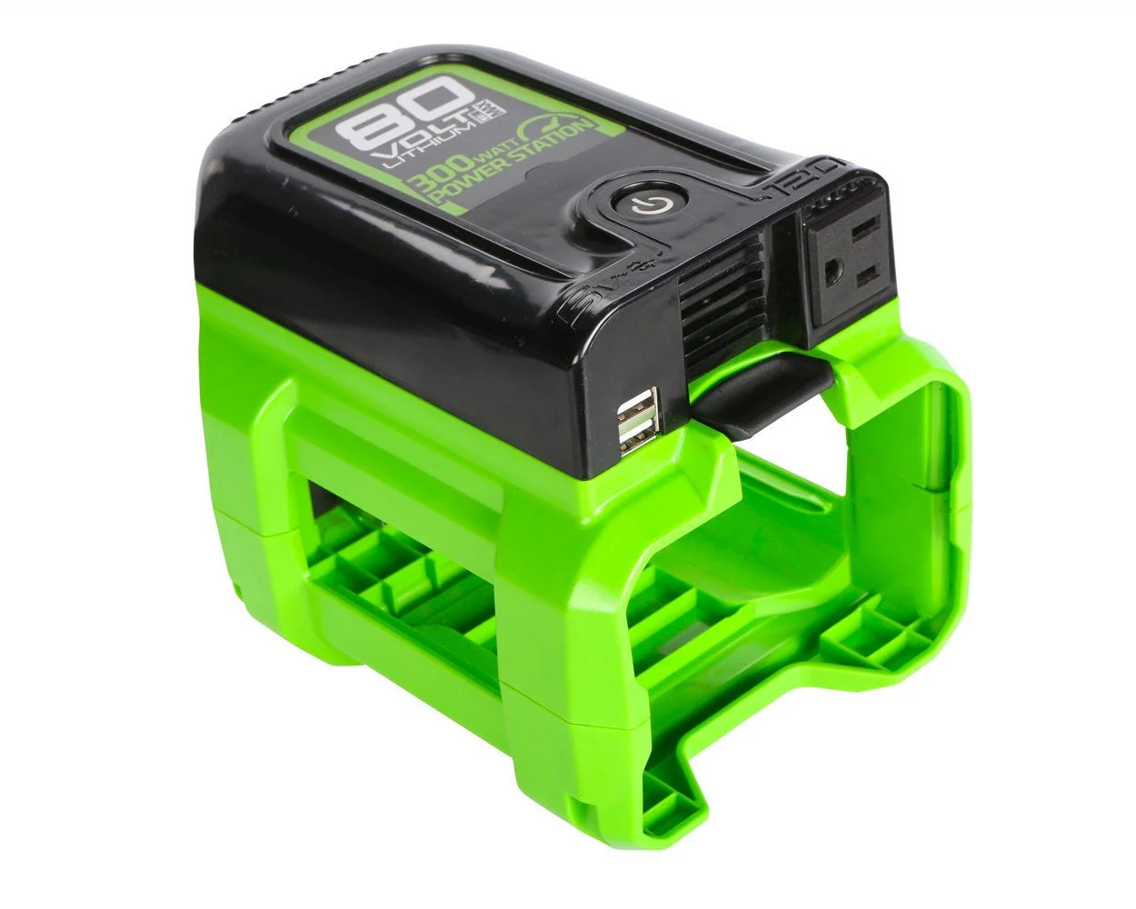 80V Cordless Battery 300 Watt Power Inverter, 2Ah Battery and Charger - Image 6