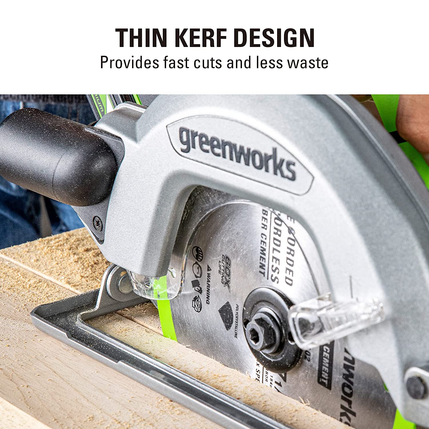 Greenworks 24V 7-1/4 "4T-PCD Circular Saw Blades - Image 6