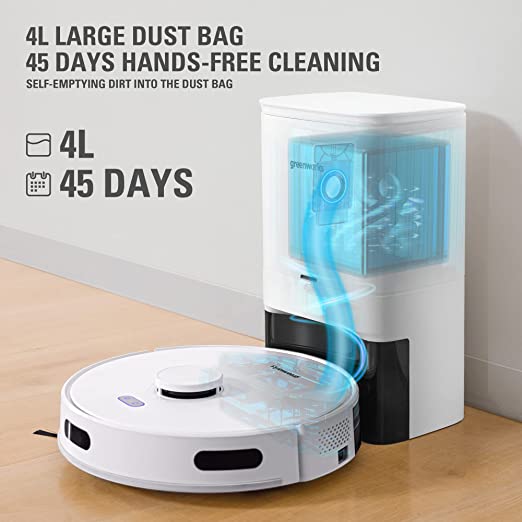 Greenworks GRV-3011 Robotic Vacuum Replacement Dirt Disposal Bags, 6-Pack - Image 2