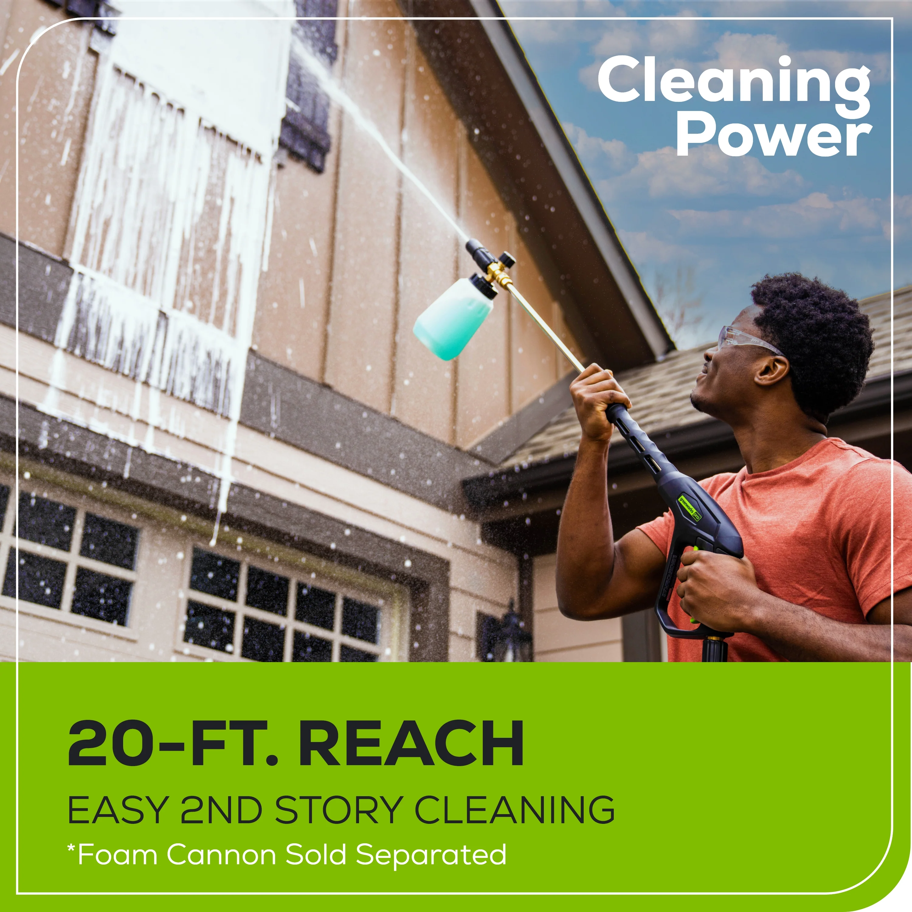 2500 PSI 2.1 GPM Cold Water Electric Pressure Washer - Image 9