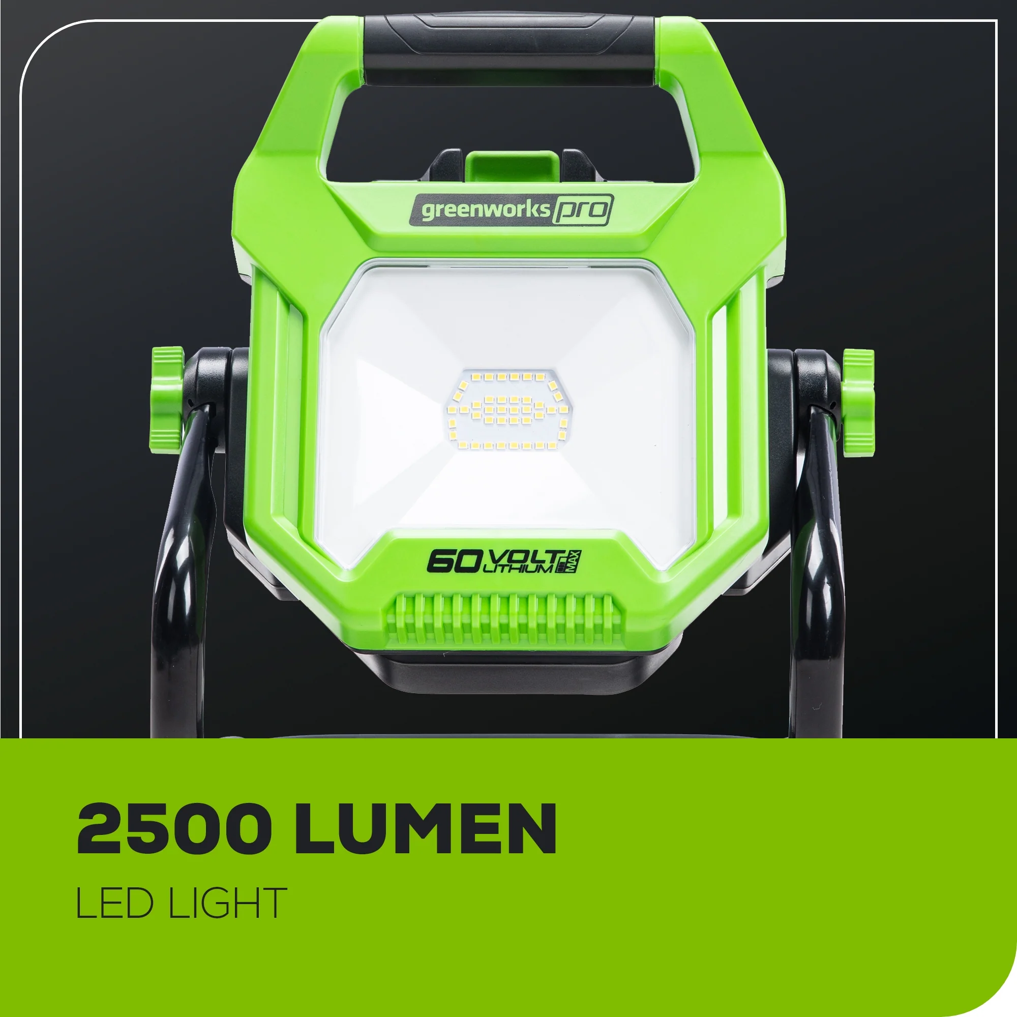 60V AC/DC 2,500 Lumen LED Work Light (Tool Only) - Image 5