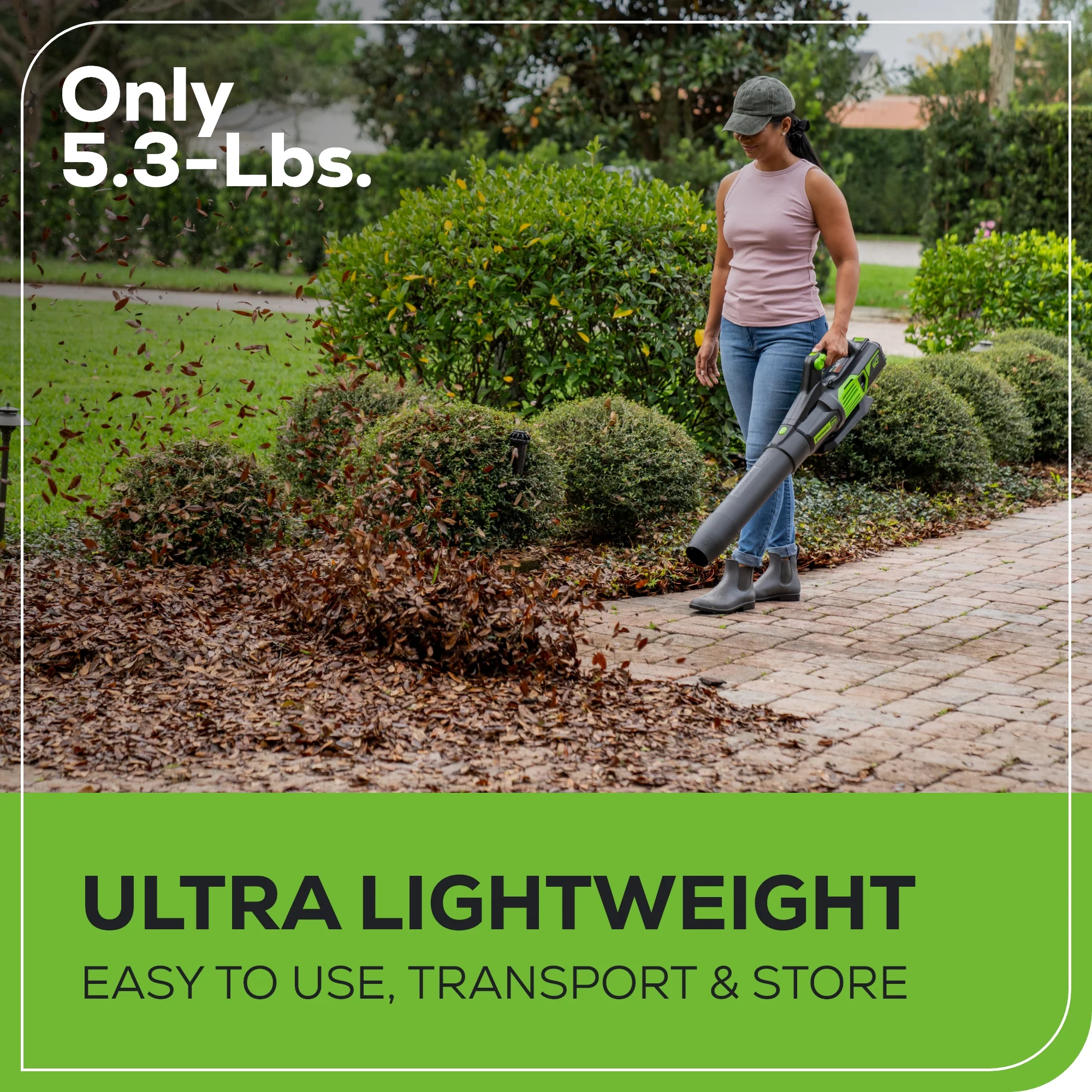 60V 700 CFM Cordless Battery Leaf Blower (Tool Only) - Image 10