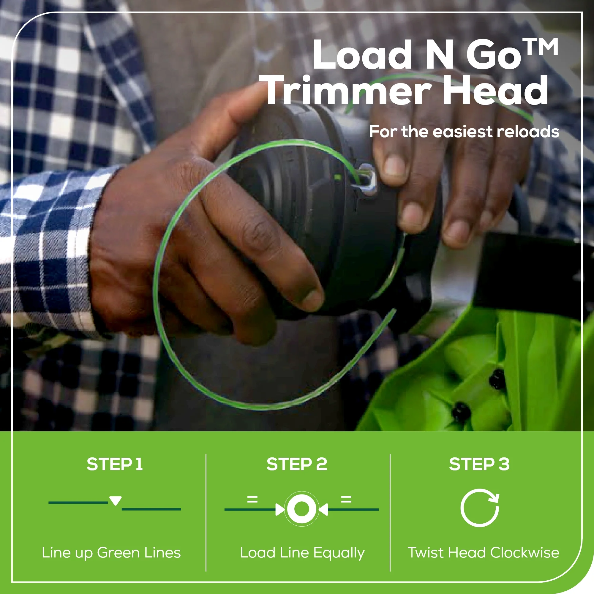 60V 16" Gen2 Cordless Battery String Trimmer (Tool Only) - Image 8