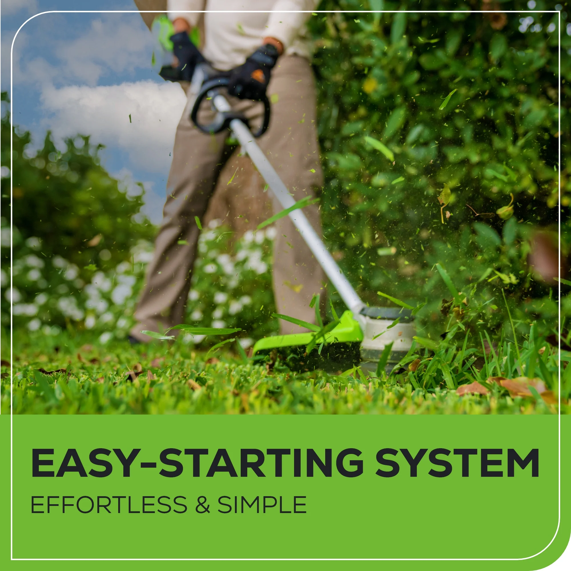 60V 16" Gen2 Cordless Battery String Trimmer (Tool Only) - Image 9