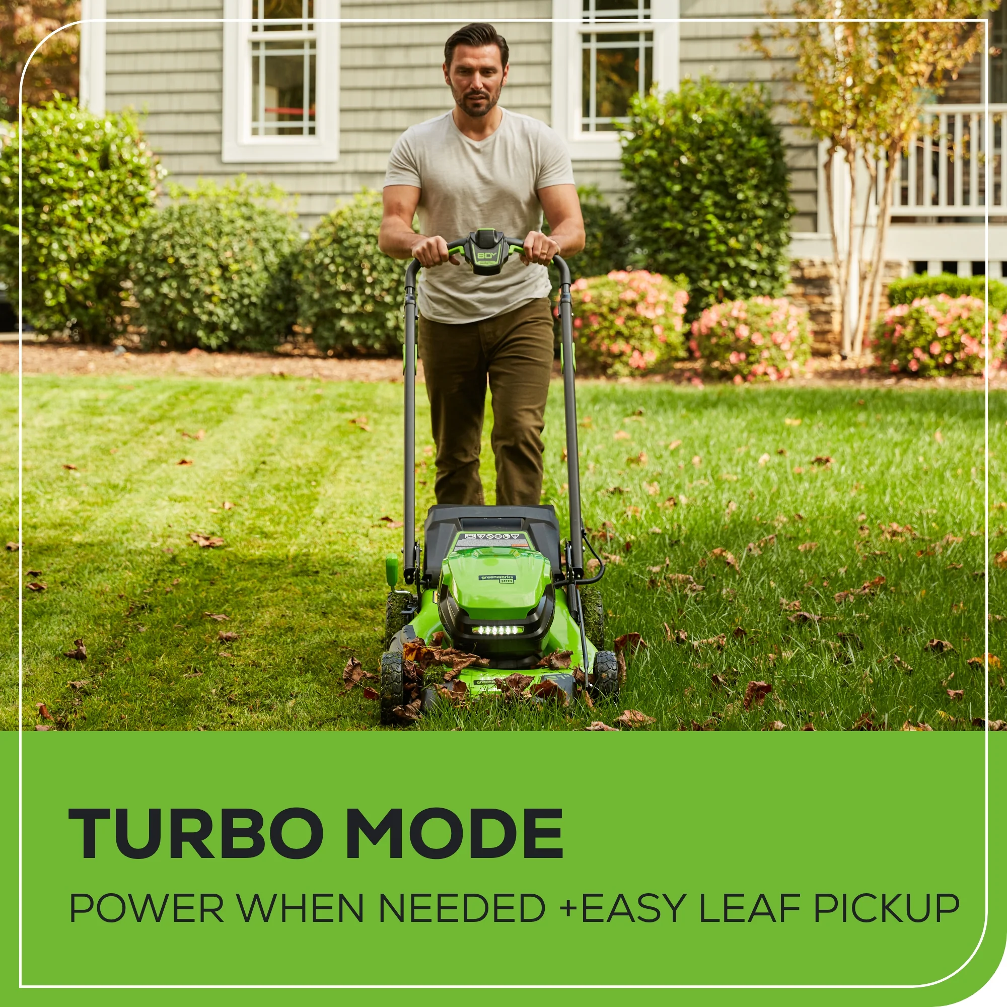 80V 21" Cordless Battery 4-in-1 Self-Propelled Mower w/ (2) 4.0Ah Batteries & Charger, LM2118S - Image 6