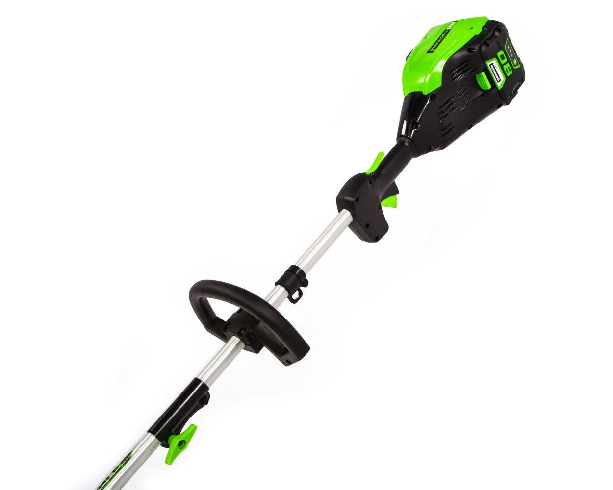 80V 16" Cordless Battery String Trimmer (Attachment Capable) w/ 2.0Ah Battery & Charger - Image 9