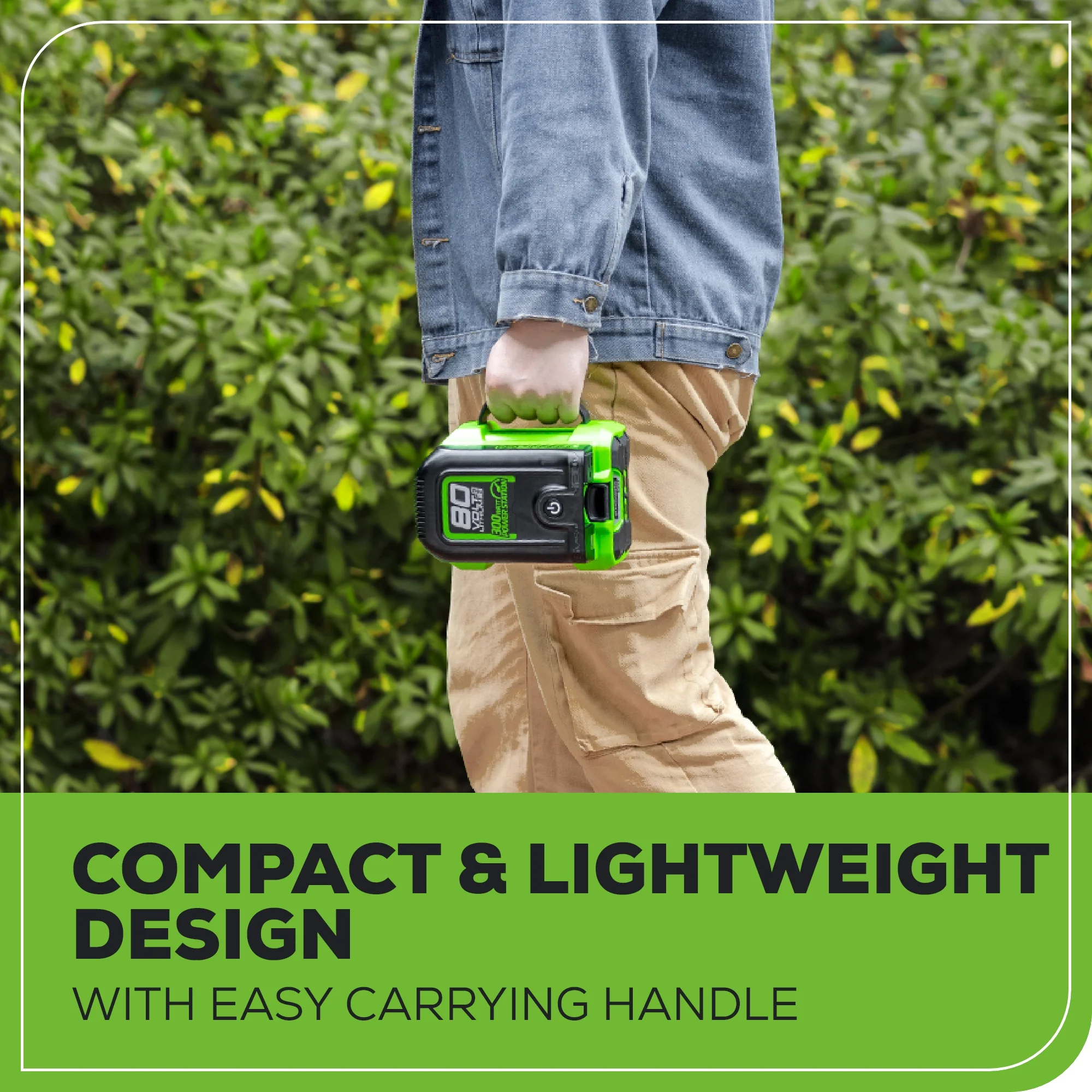 80V Cordless Battery 300 Watt Power Inverter (Tool Only) - Image 9