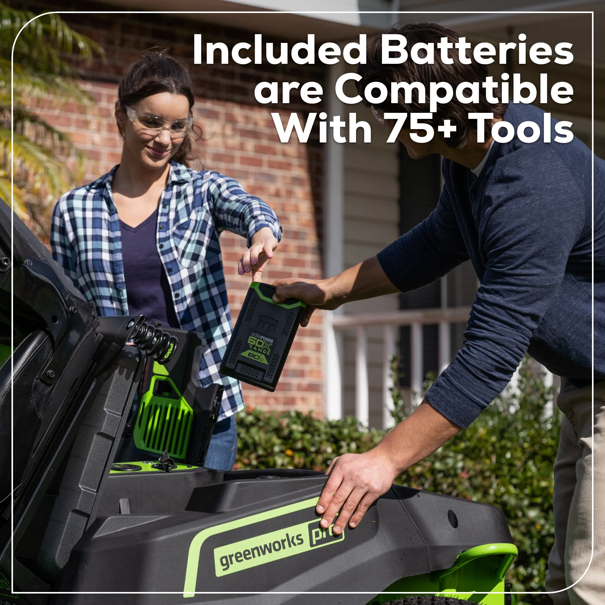 60V 42" Cordless Battery CrossoverT Riding Lawn Mower, (4) 8.0 Ah Batteries and (2) Dual-Port Turbo Chargers, CRT4262 - Image 18