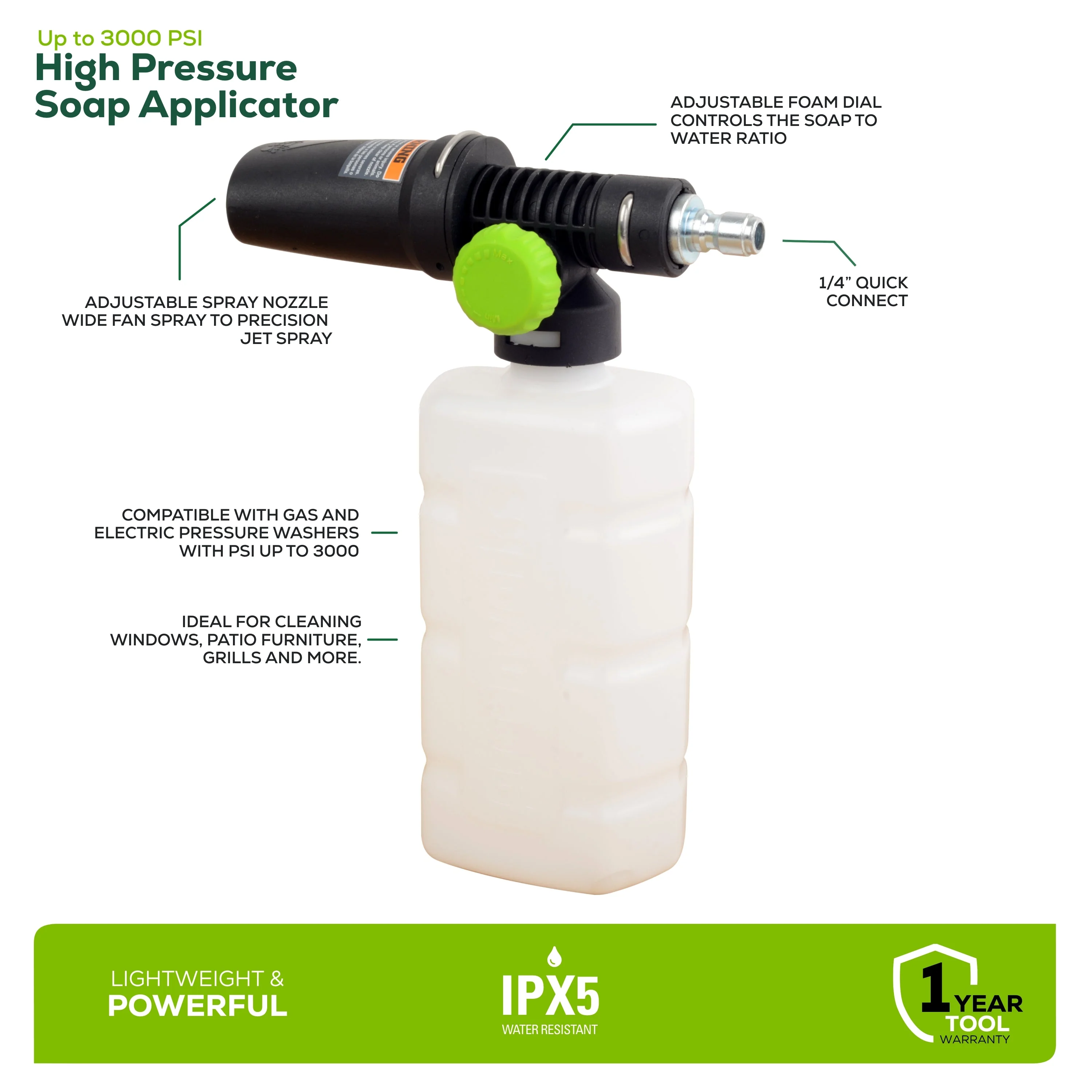 Universal High-Pressure Soap Applicator (5212502) - Image 2